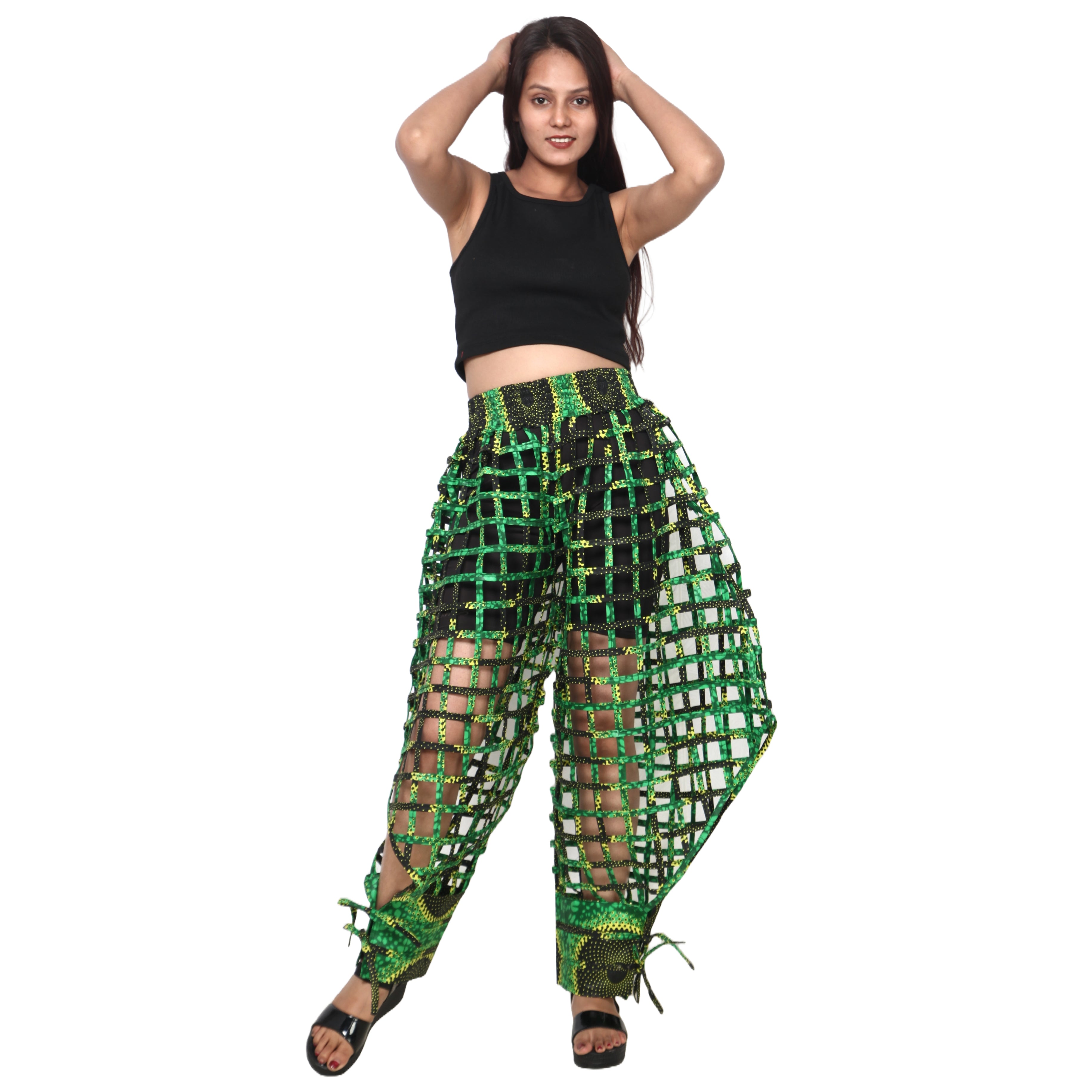 Women's Full Cage Duster Pants -- FI-ST123