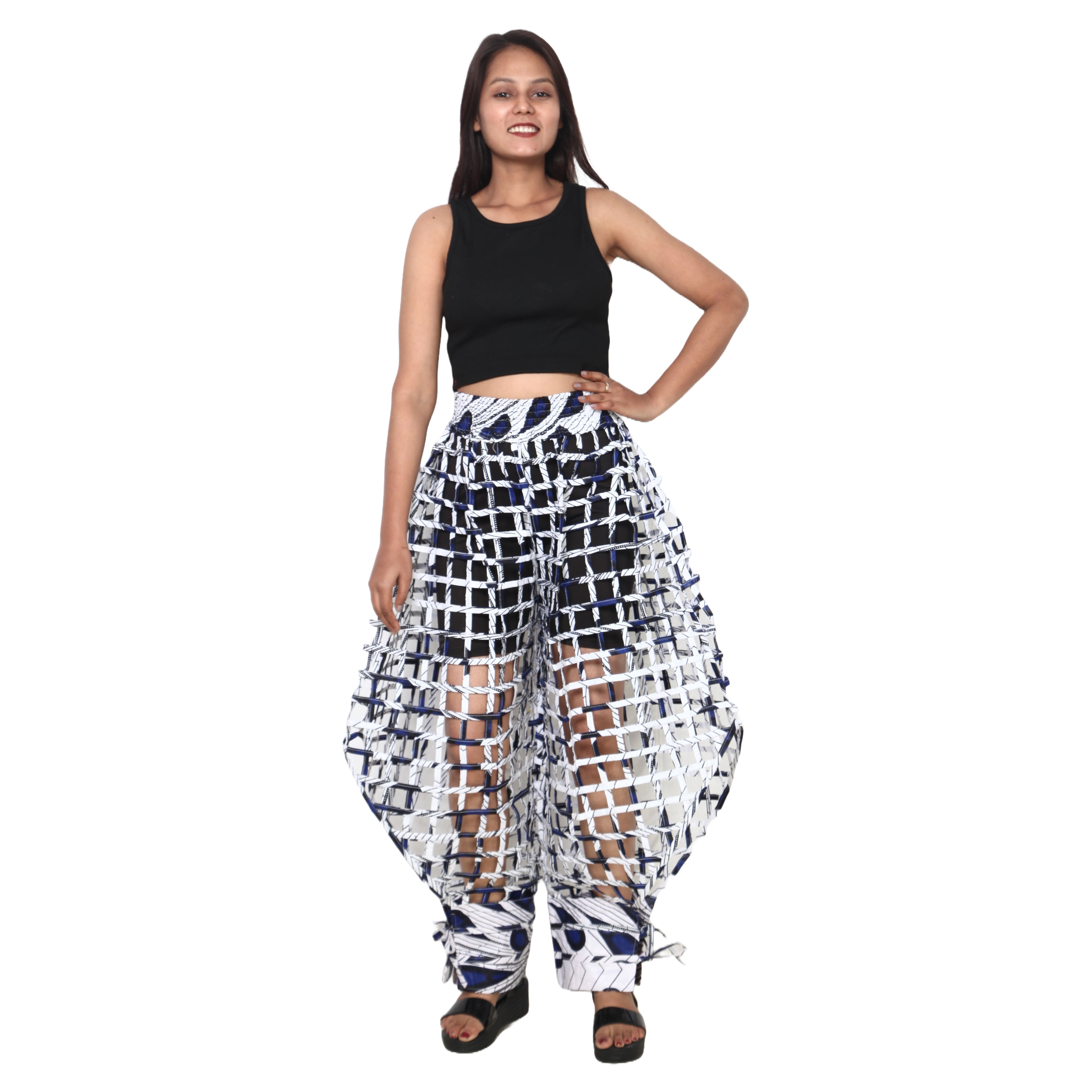 Women's Full Cage Duster Pants -- FI-ST123