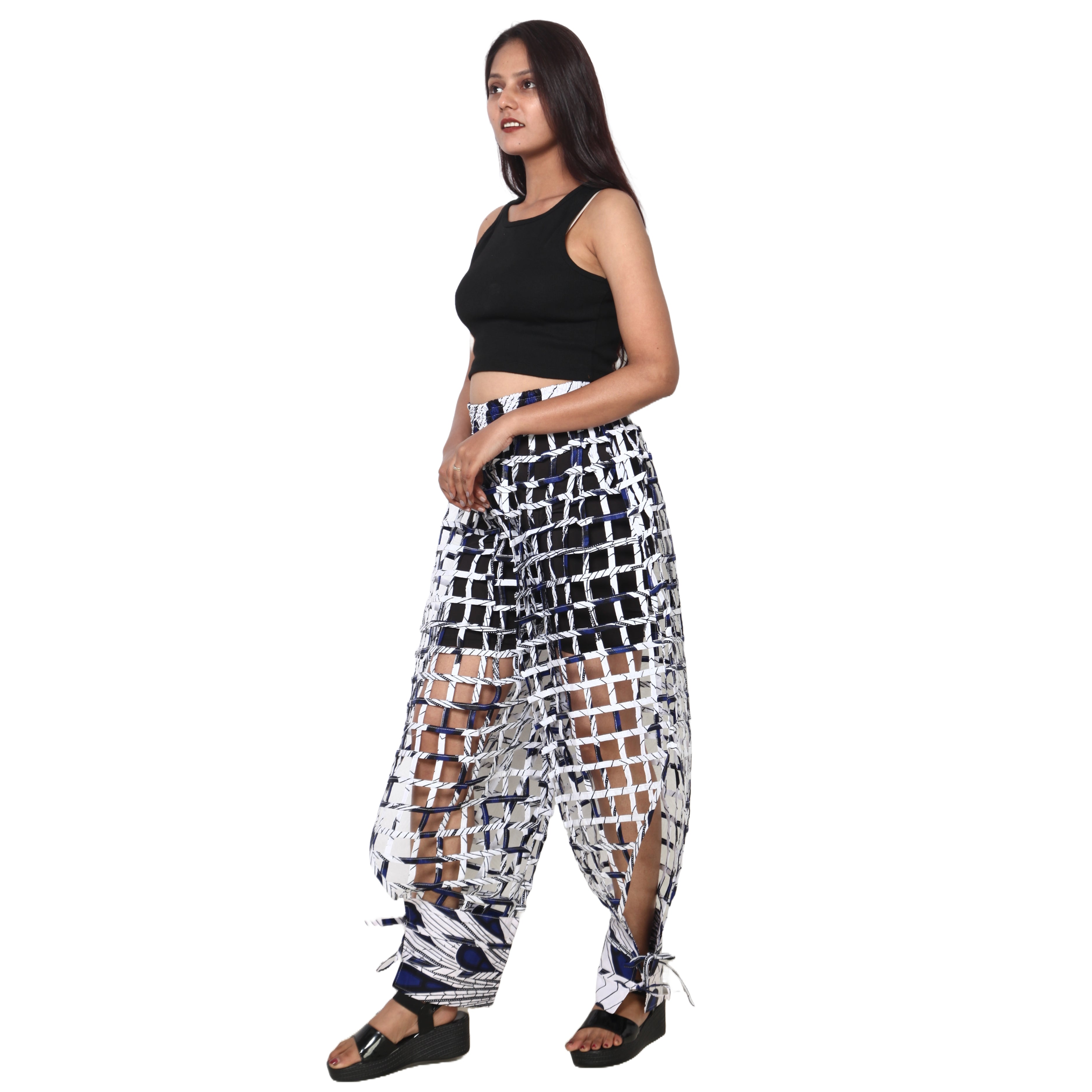 Women's Full Cage Duster Pants -- FI-ST123