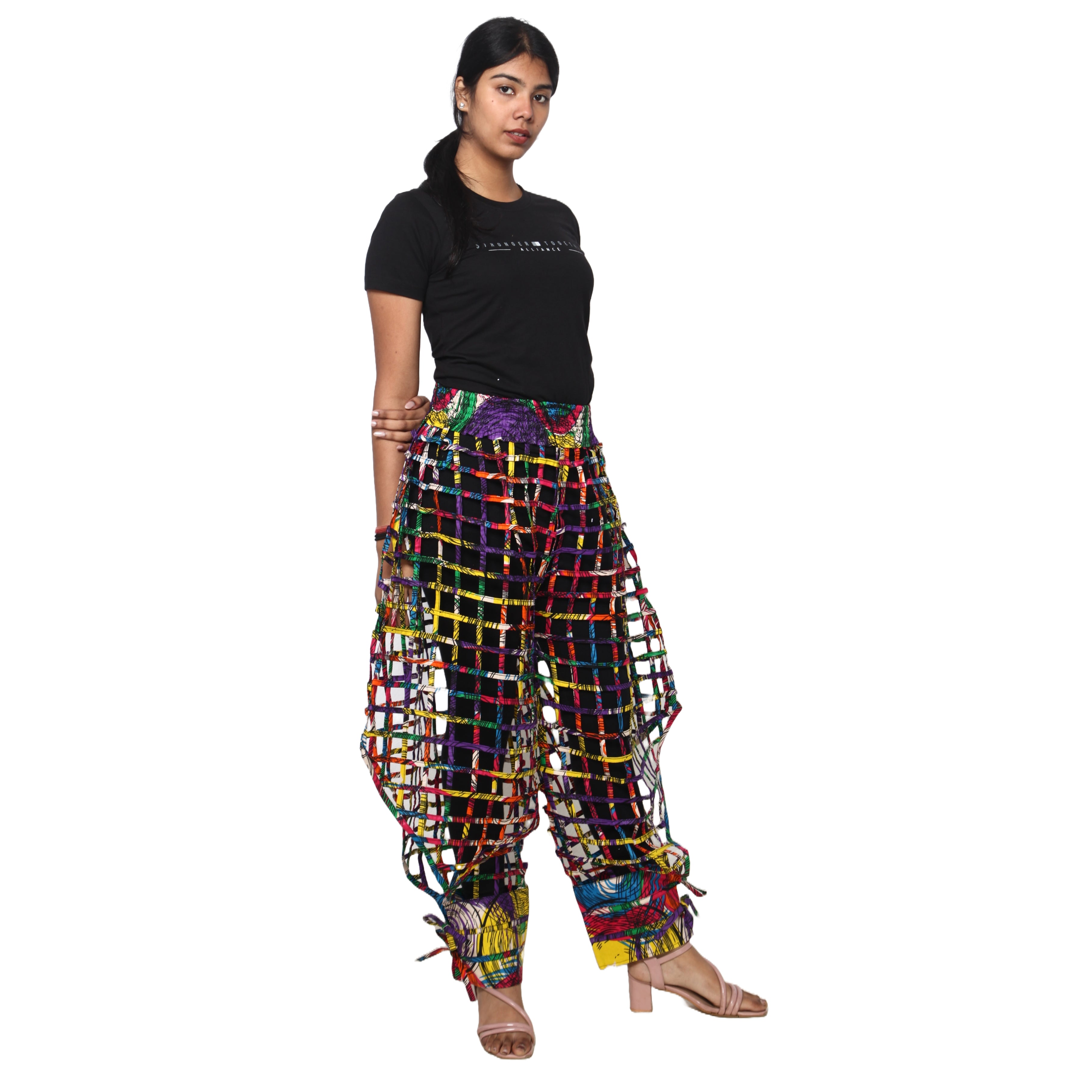 Women's Full Cage Duster Pants -- FI-ST123