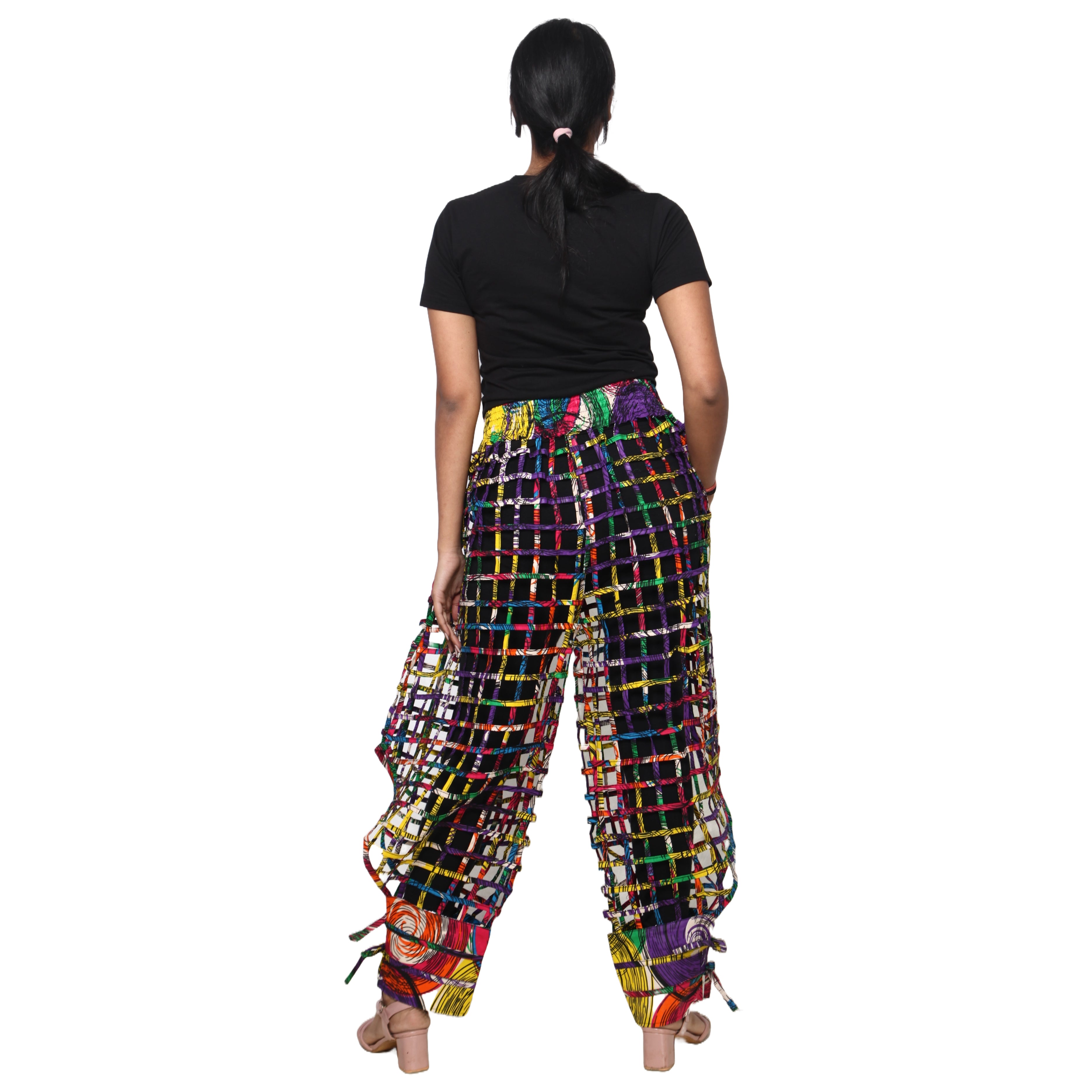 Women's Full Cage Duster Pants -- FI-ST123