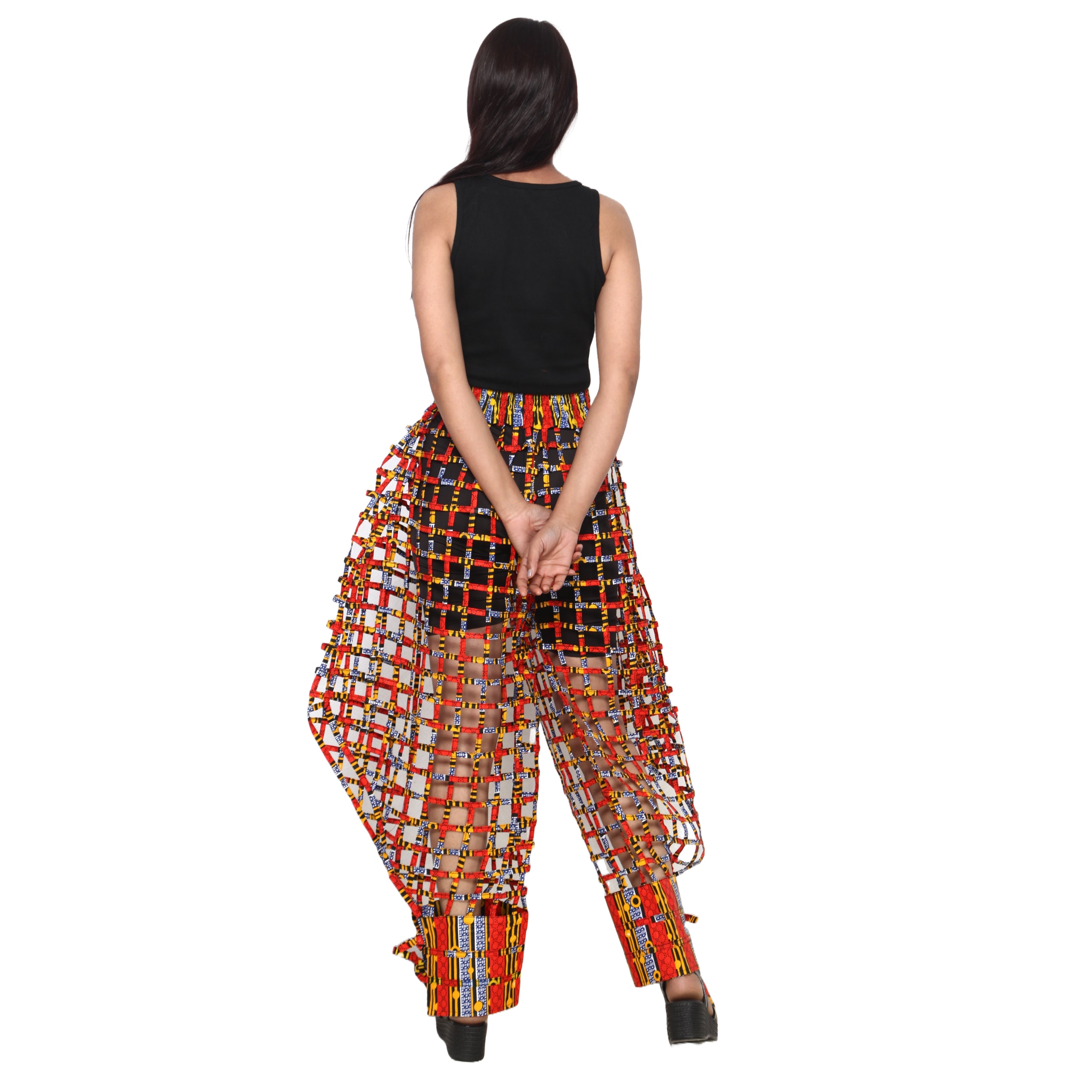 Women's Full Cage Duster Pants -- FI-ST123