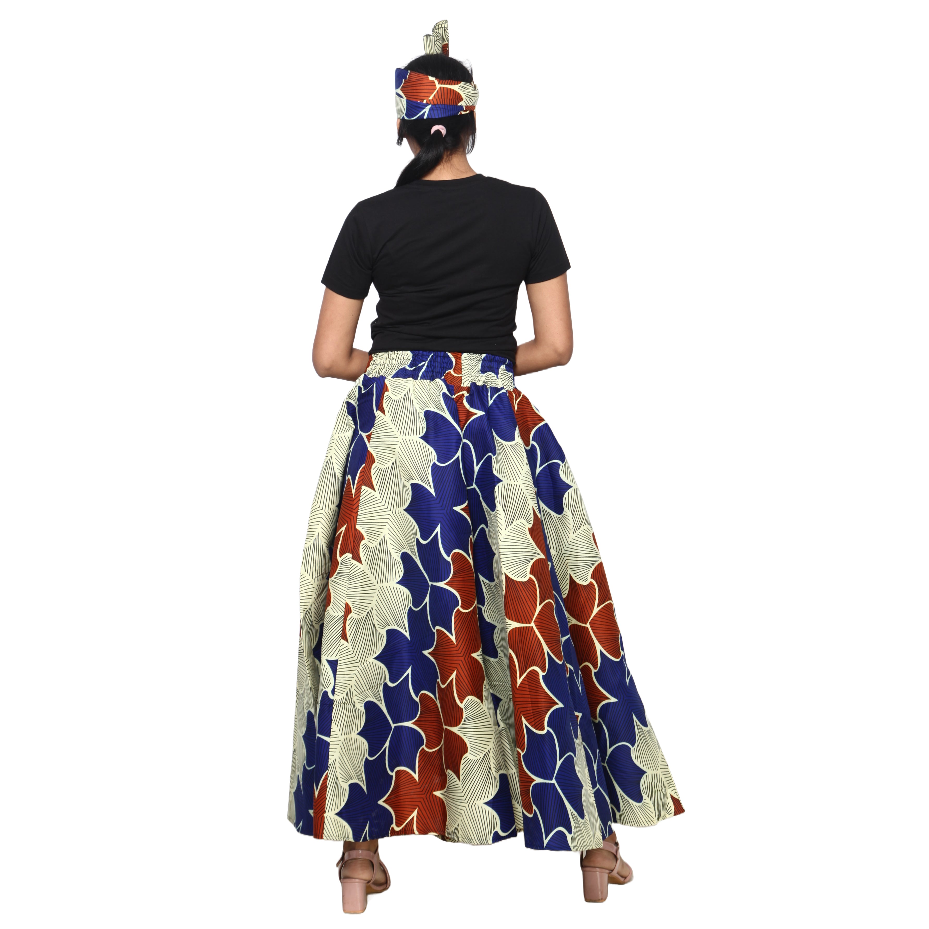Women's Rayon Maxi Skirt -- FI-R40