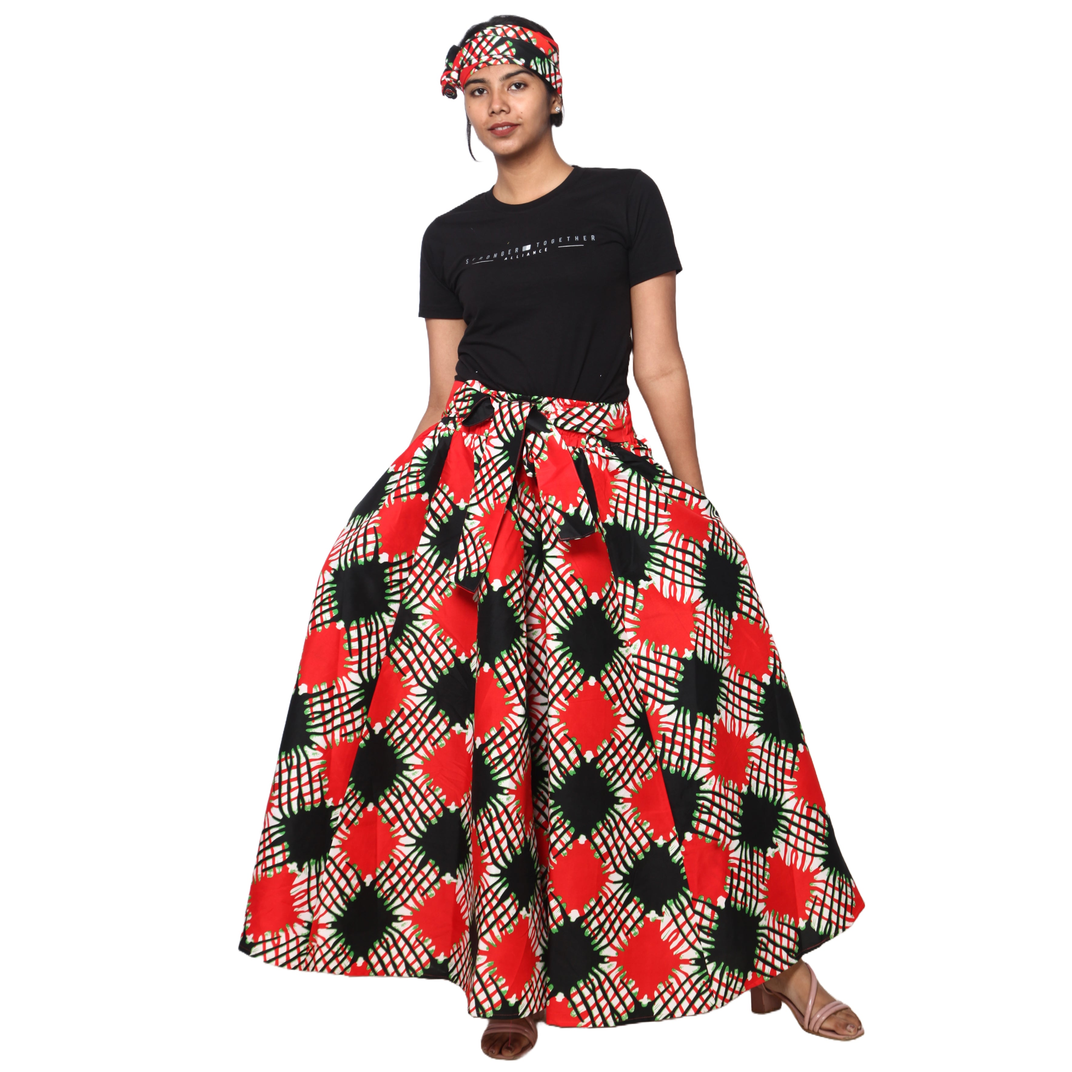 Women's Rayon Maxi Skirt -- FI-R40
