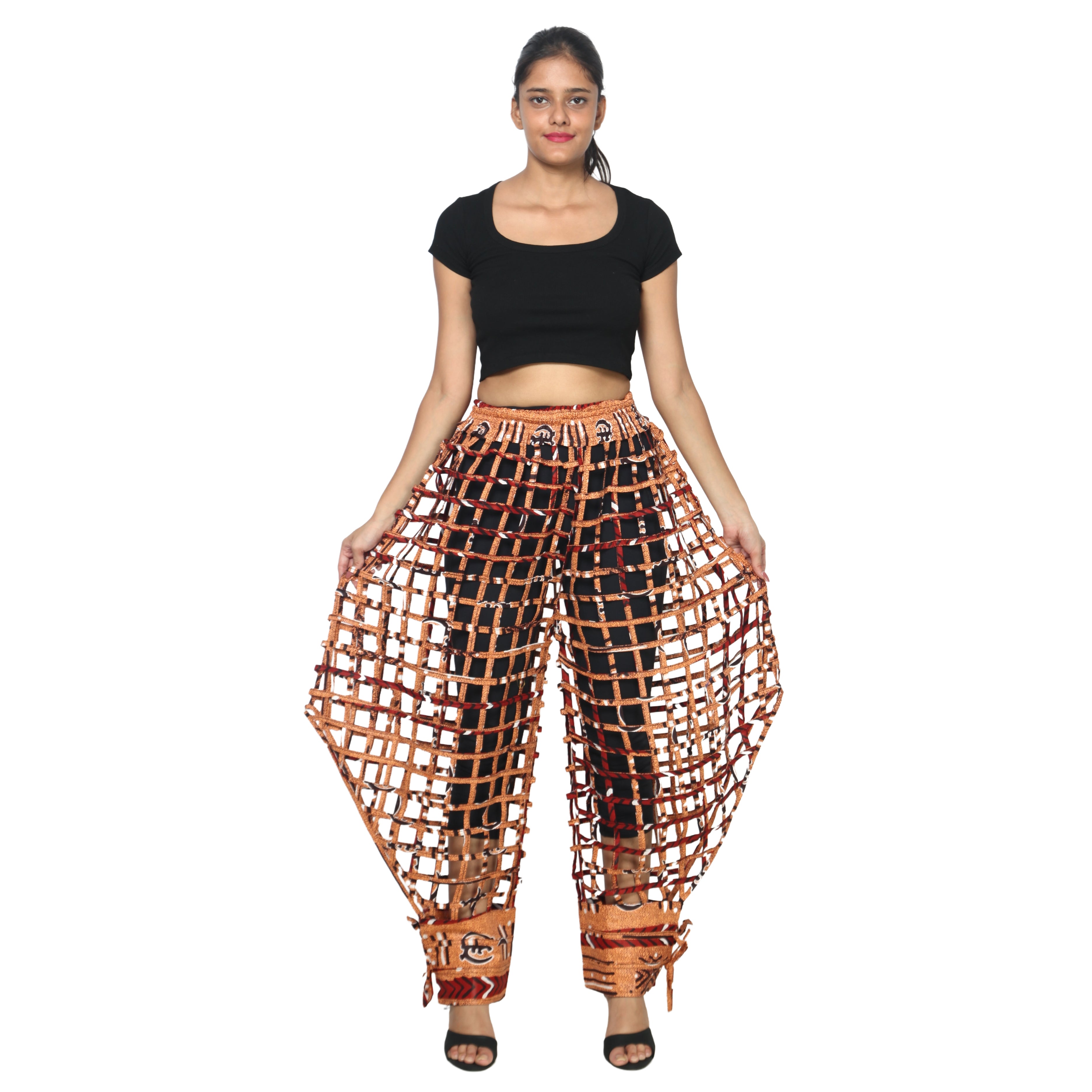 Women's Full Cage Duster Pants -- FI-ST123