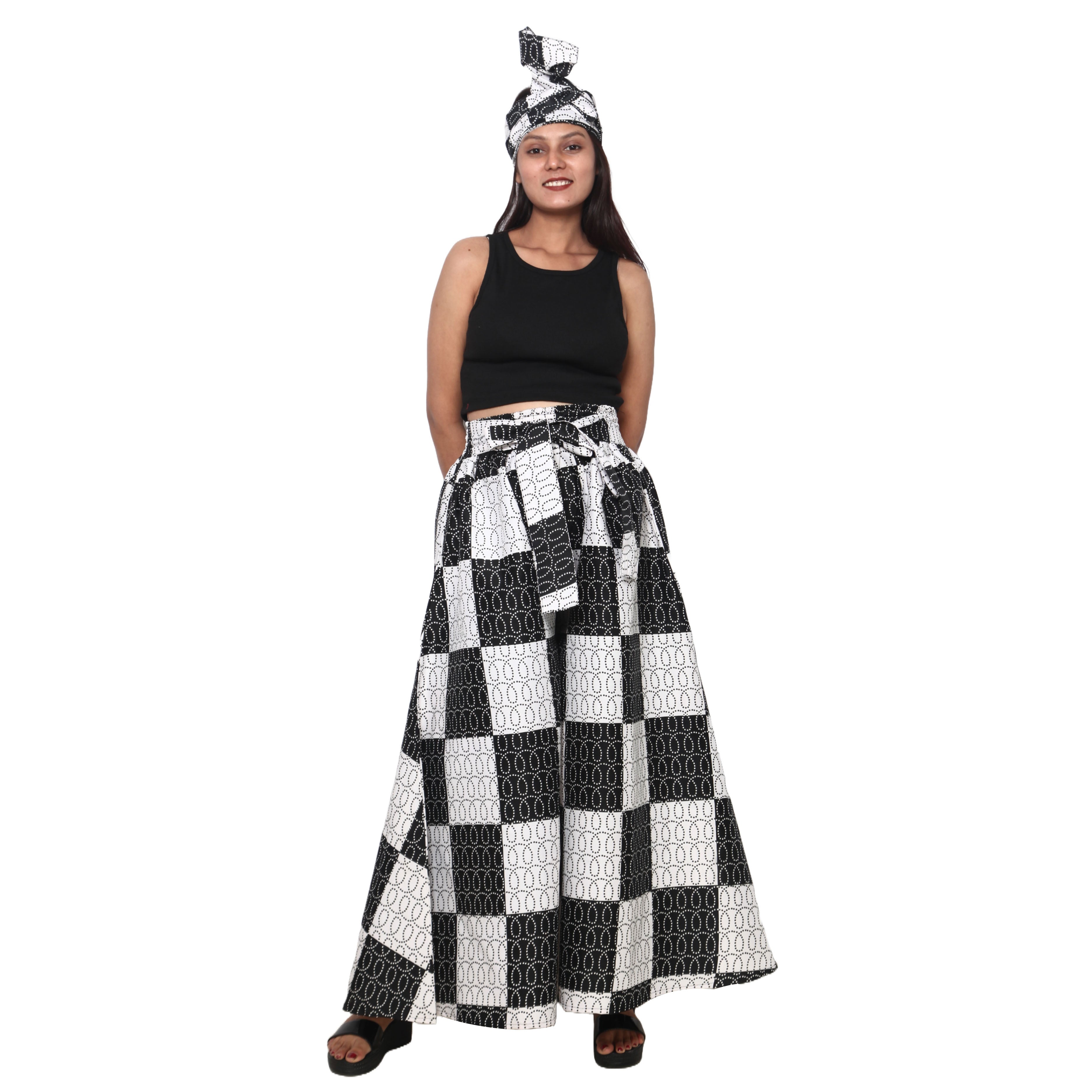 Women's Rayon Palazzo Pants -- FI-R39