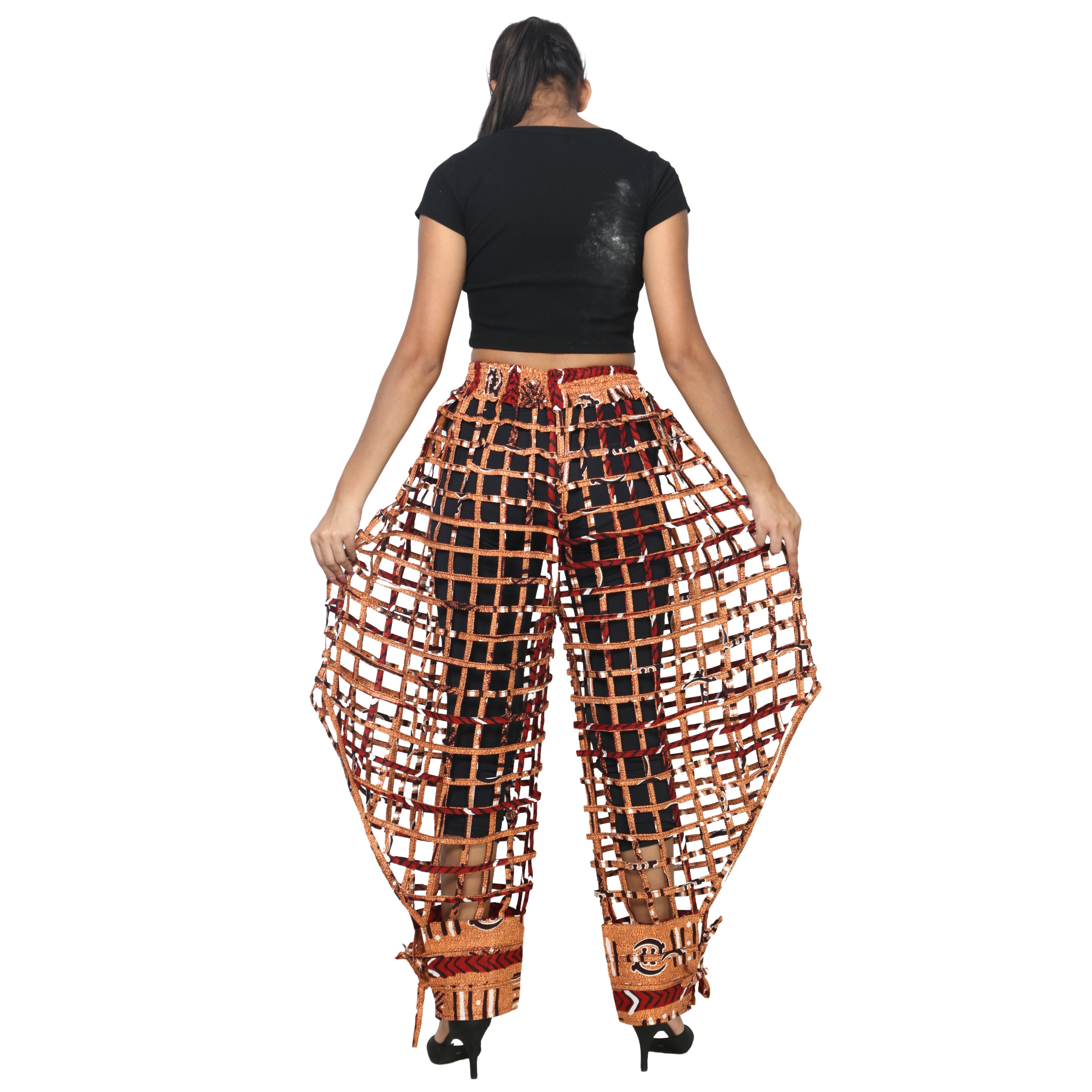 Women's Full Cage Duster Pants -- FI-ST123