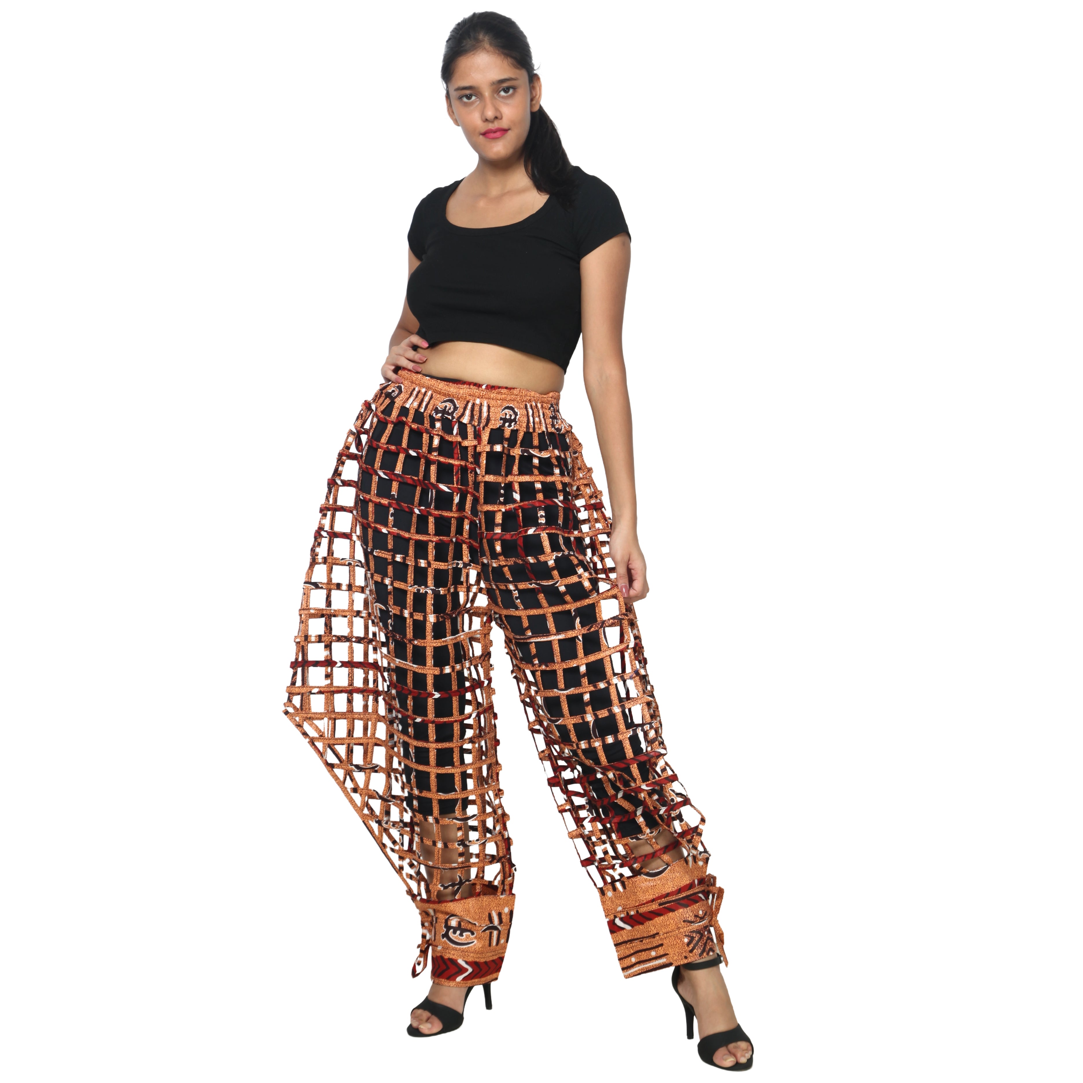 Women's Full Cage Duster Pants -- FI-ST123