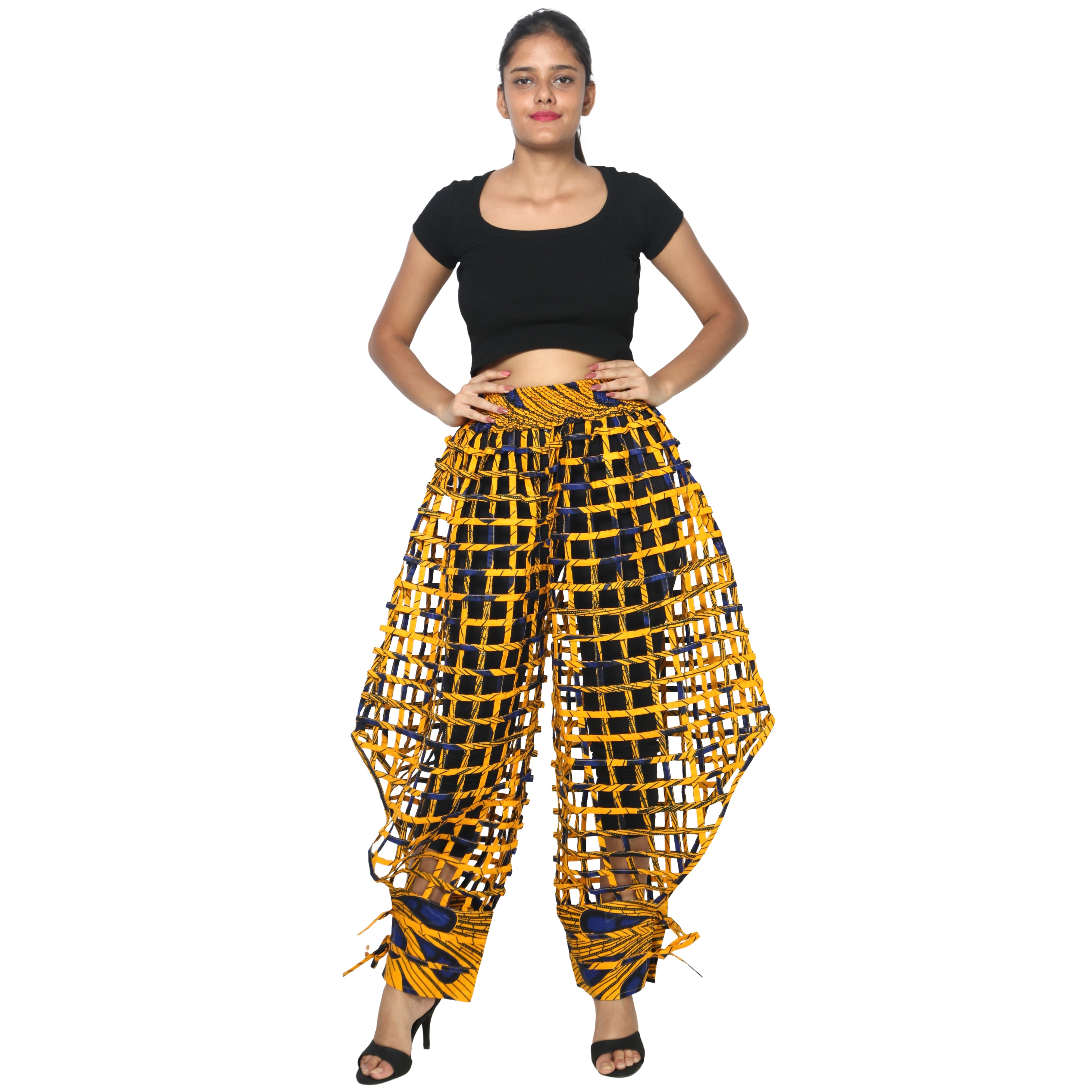 Women's Full Cage Duster Pants -- FI-ST123
