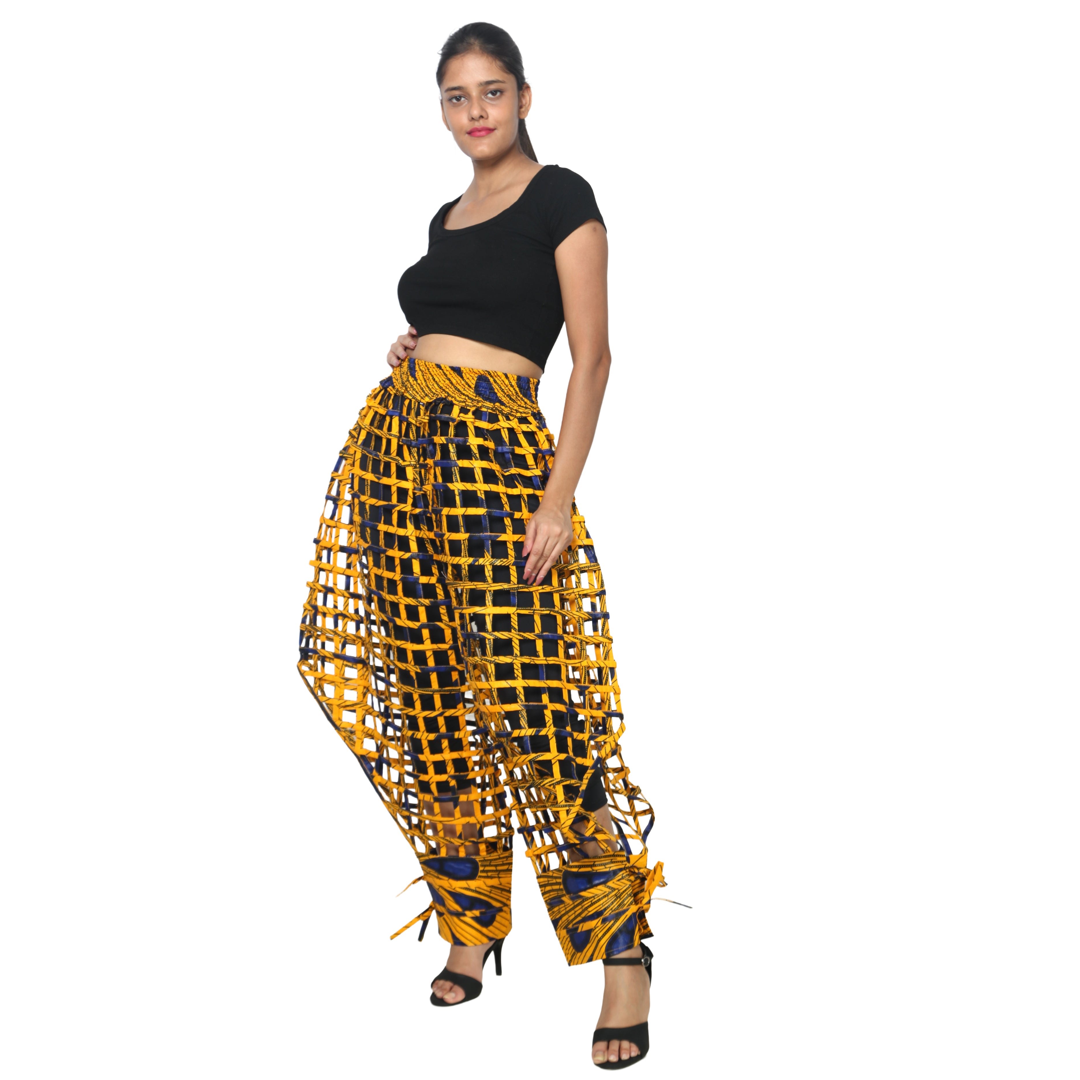 Women's Full Cage Duster Pants -- FI-ST123
