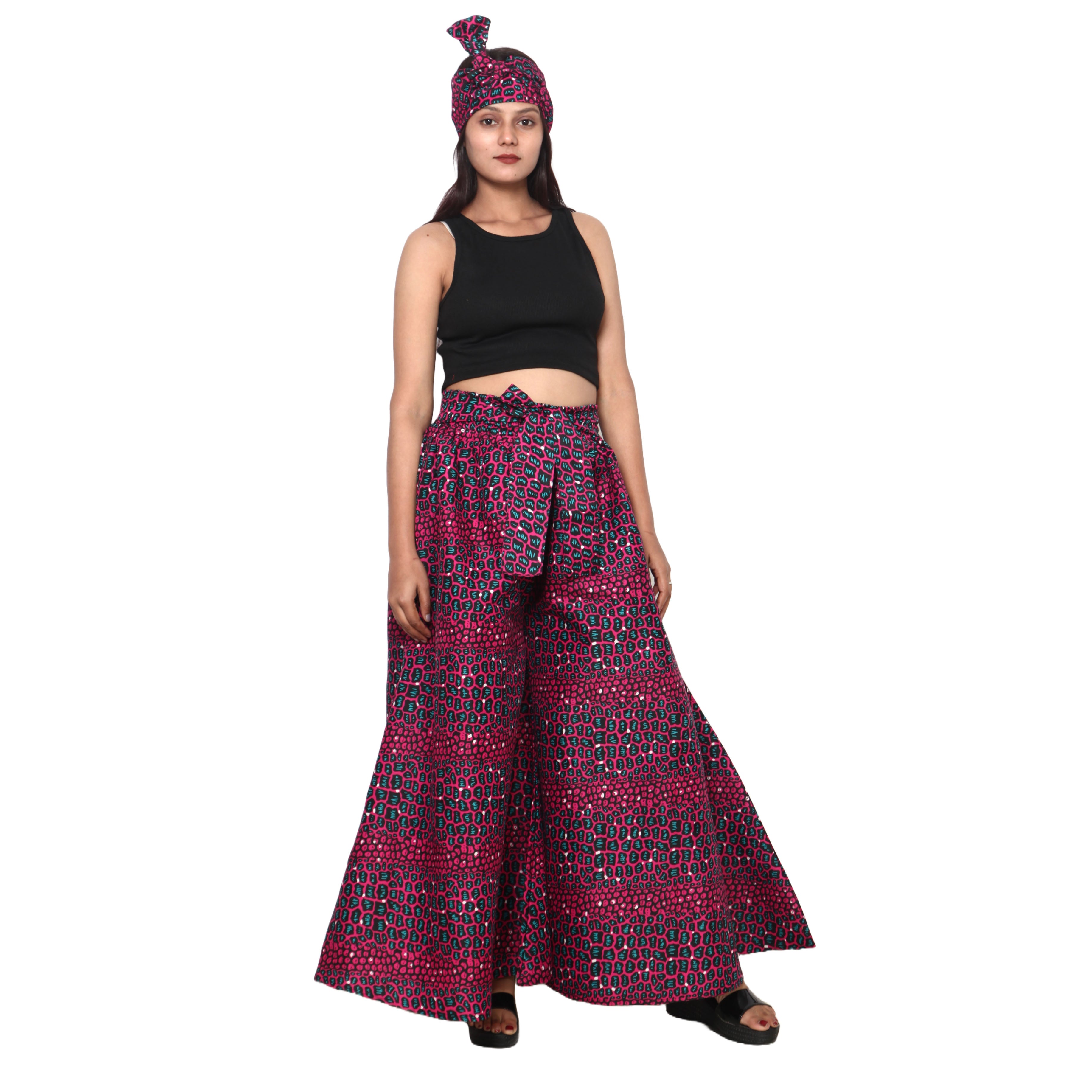 Women's Rayon Palazzo Pants -- FI-R39