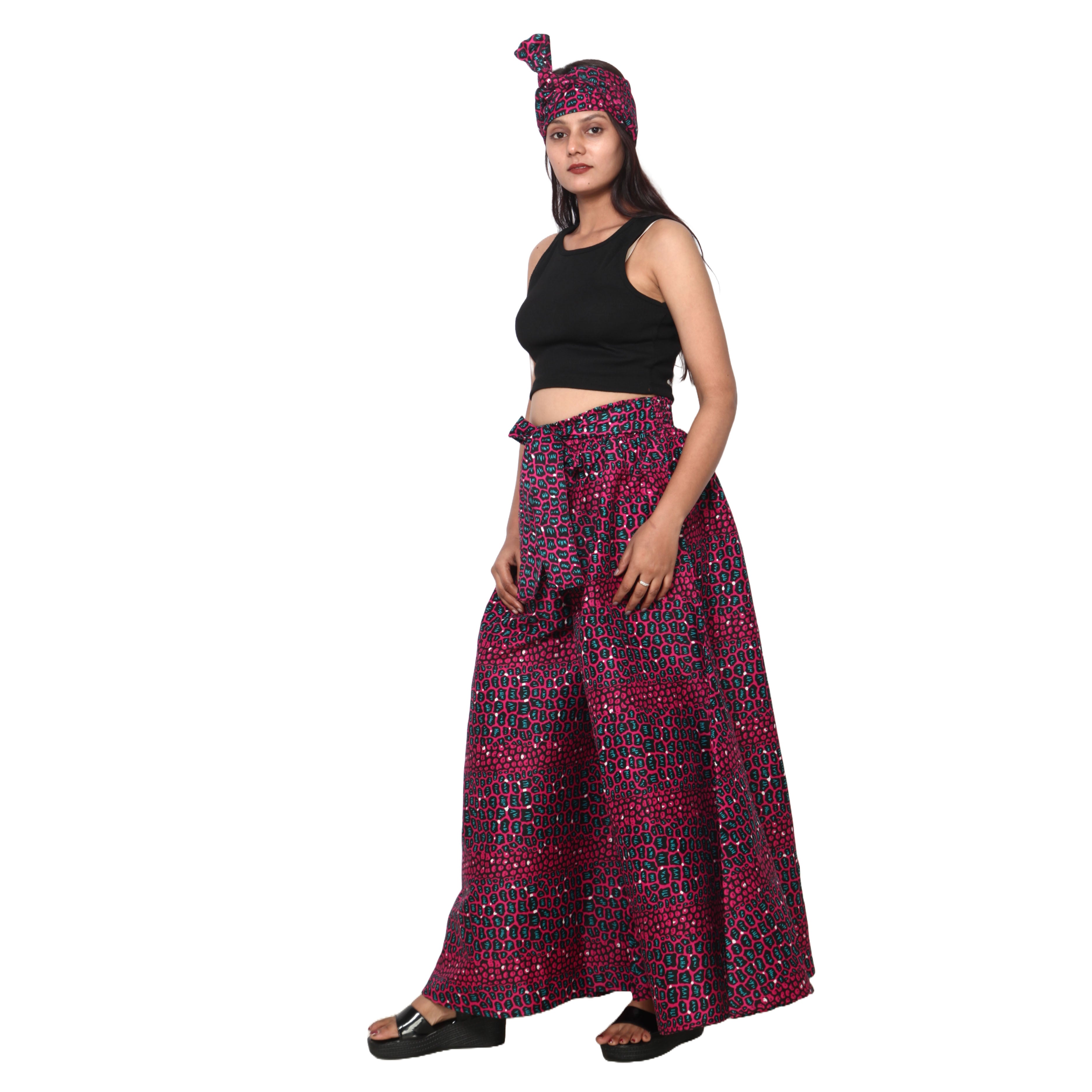 Women's Rayon Palazzo Pants -- FI-R39
