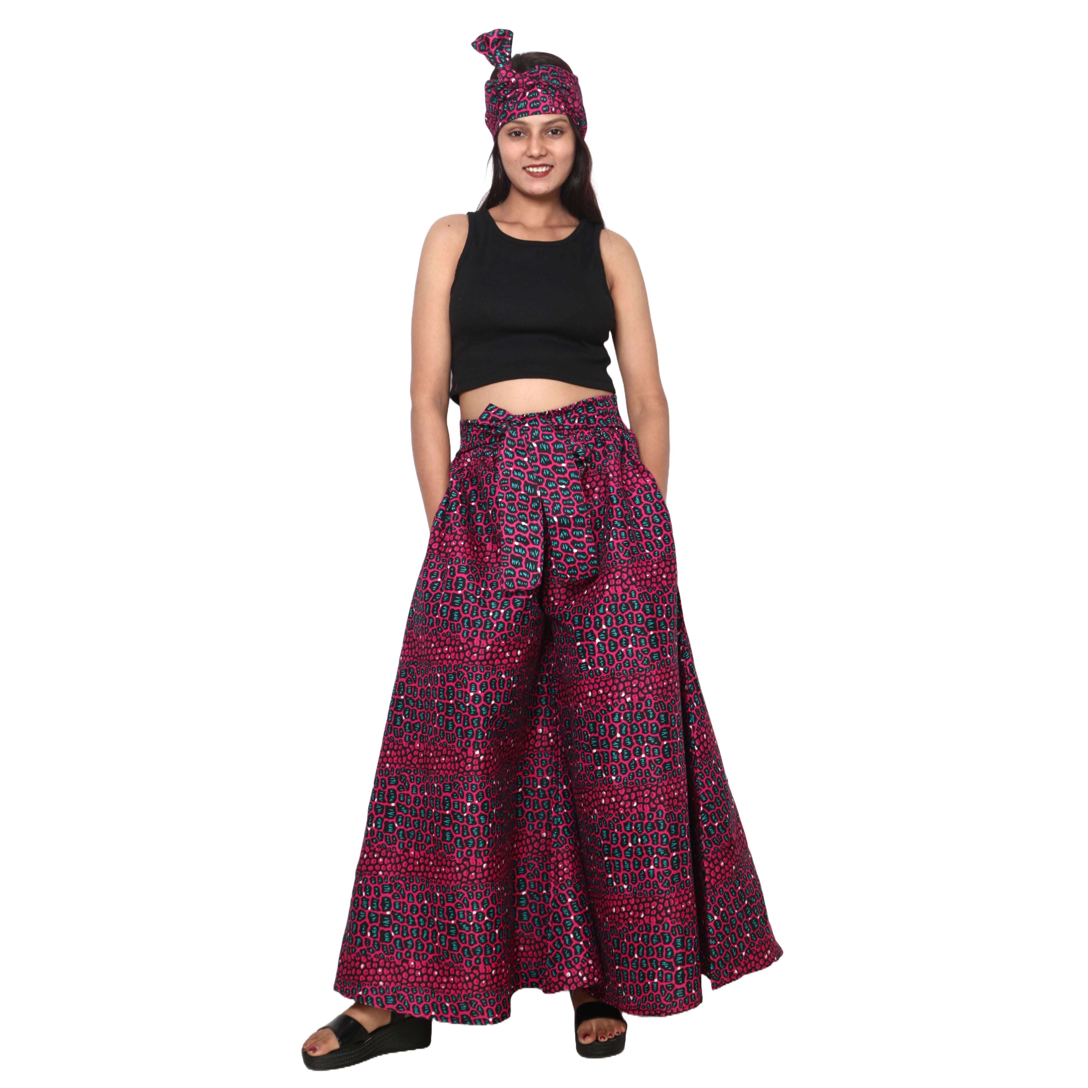 Women's Rayon Palazzo Pants -- FI-R39