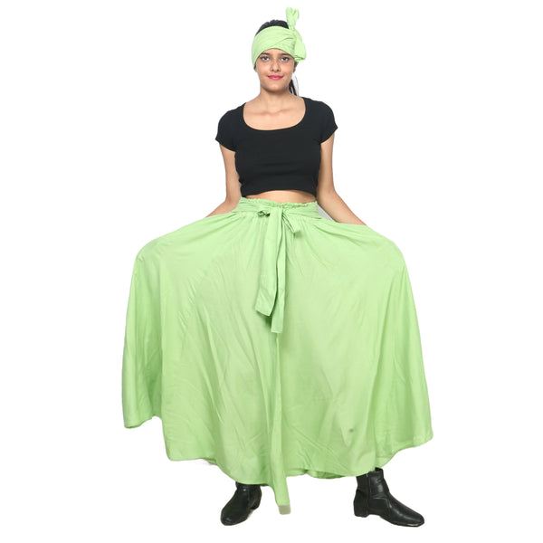 African Women's Rayon Maxi Skirt - FI-92