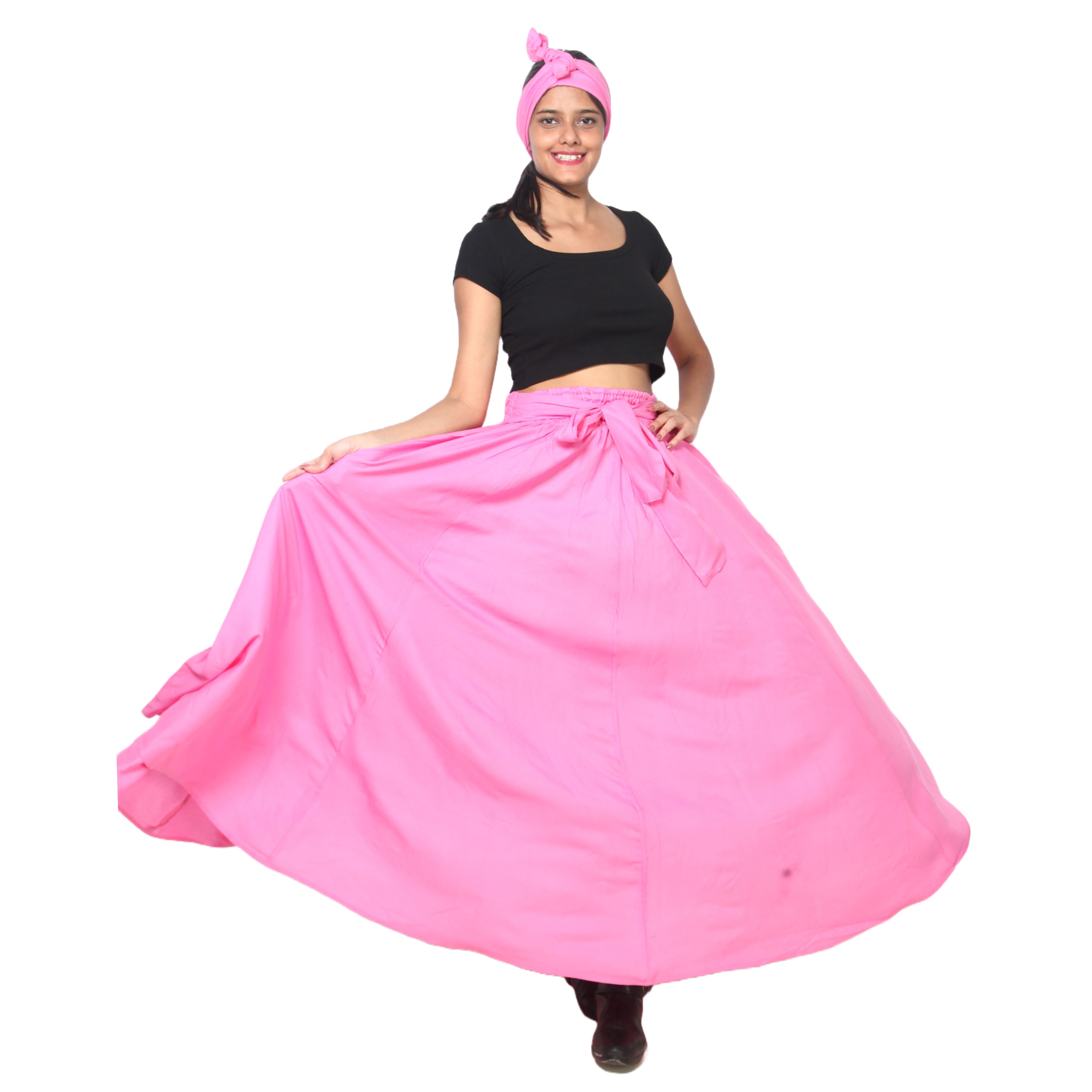 African Women's Rayon Maxi Skirt - FI-92
