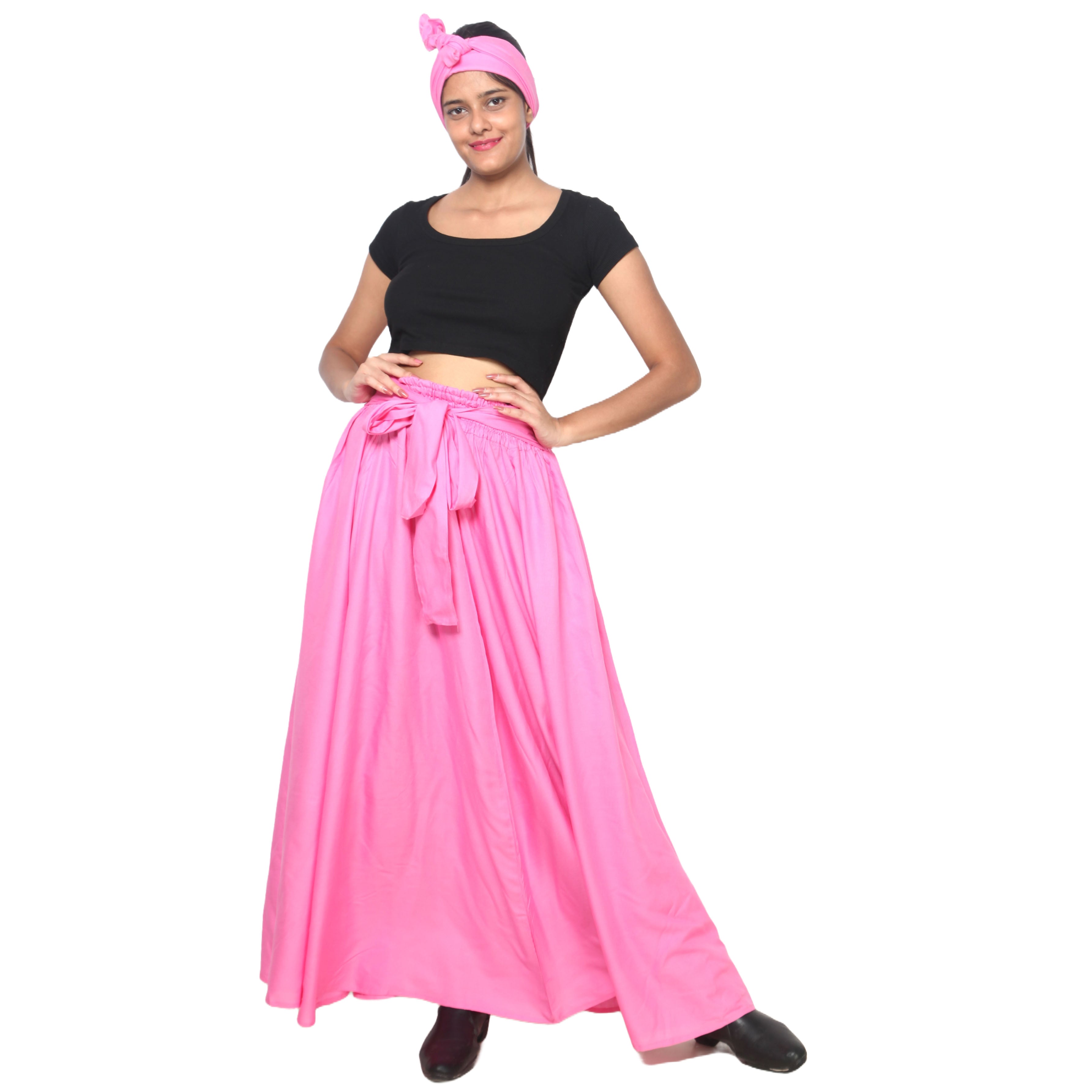 African Women's Rayon Maxi Skirt - FI-92