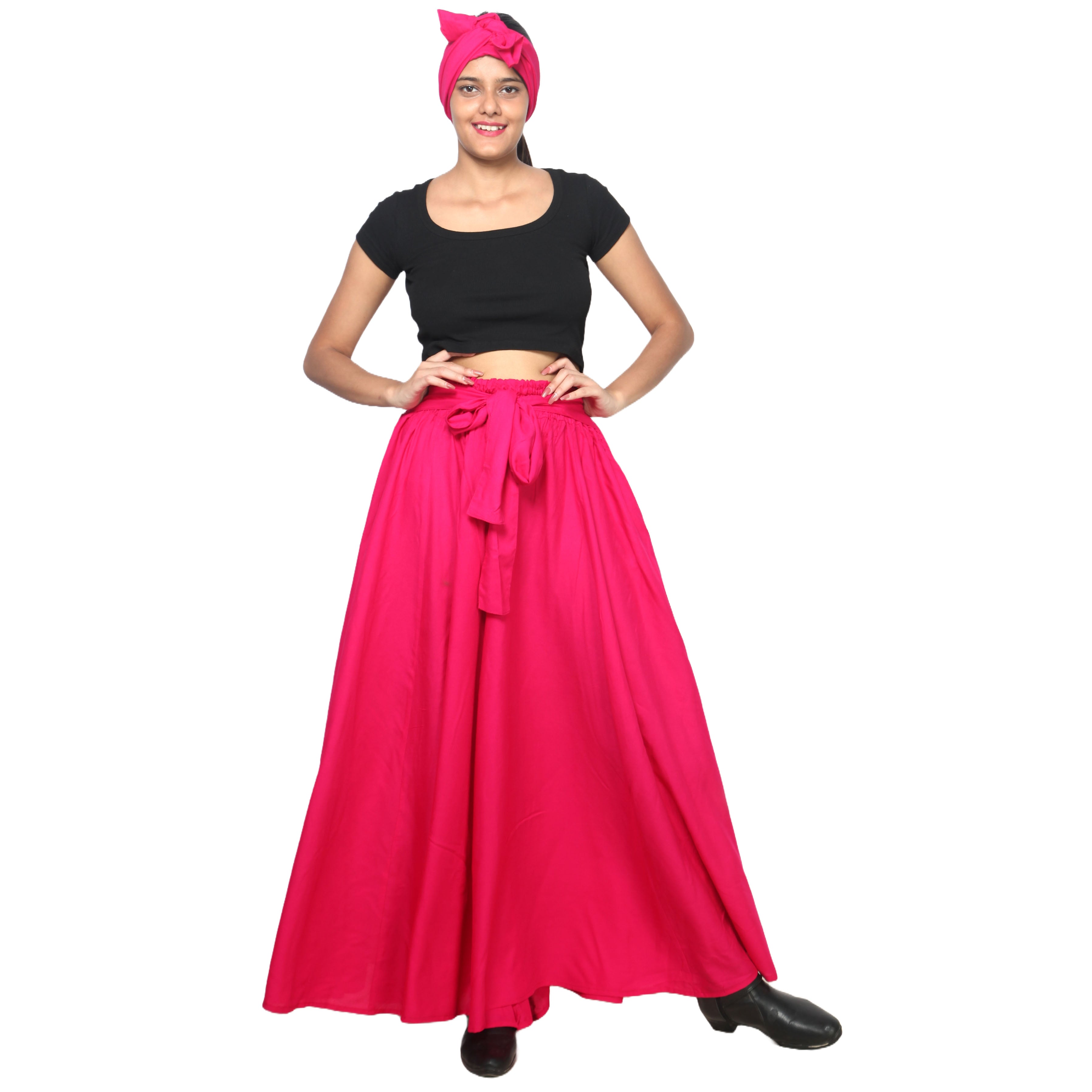 African Women's Rayon Maxi Skirt - FI-92