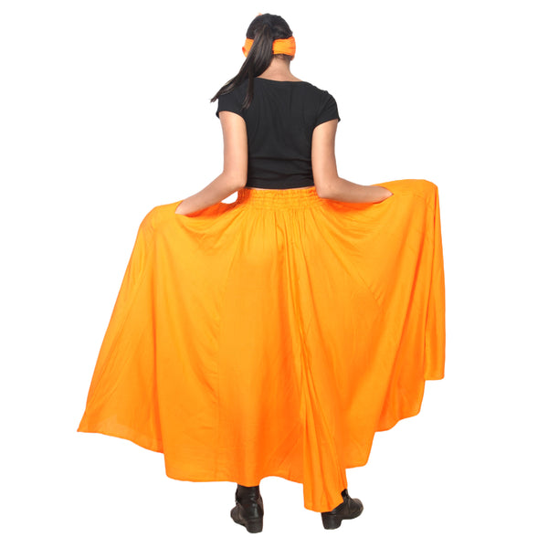 African Women's Rayon Maxi Skirt - FI-92