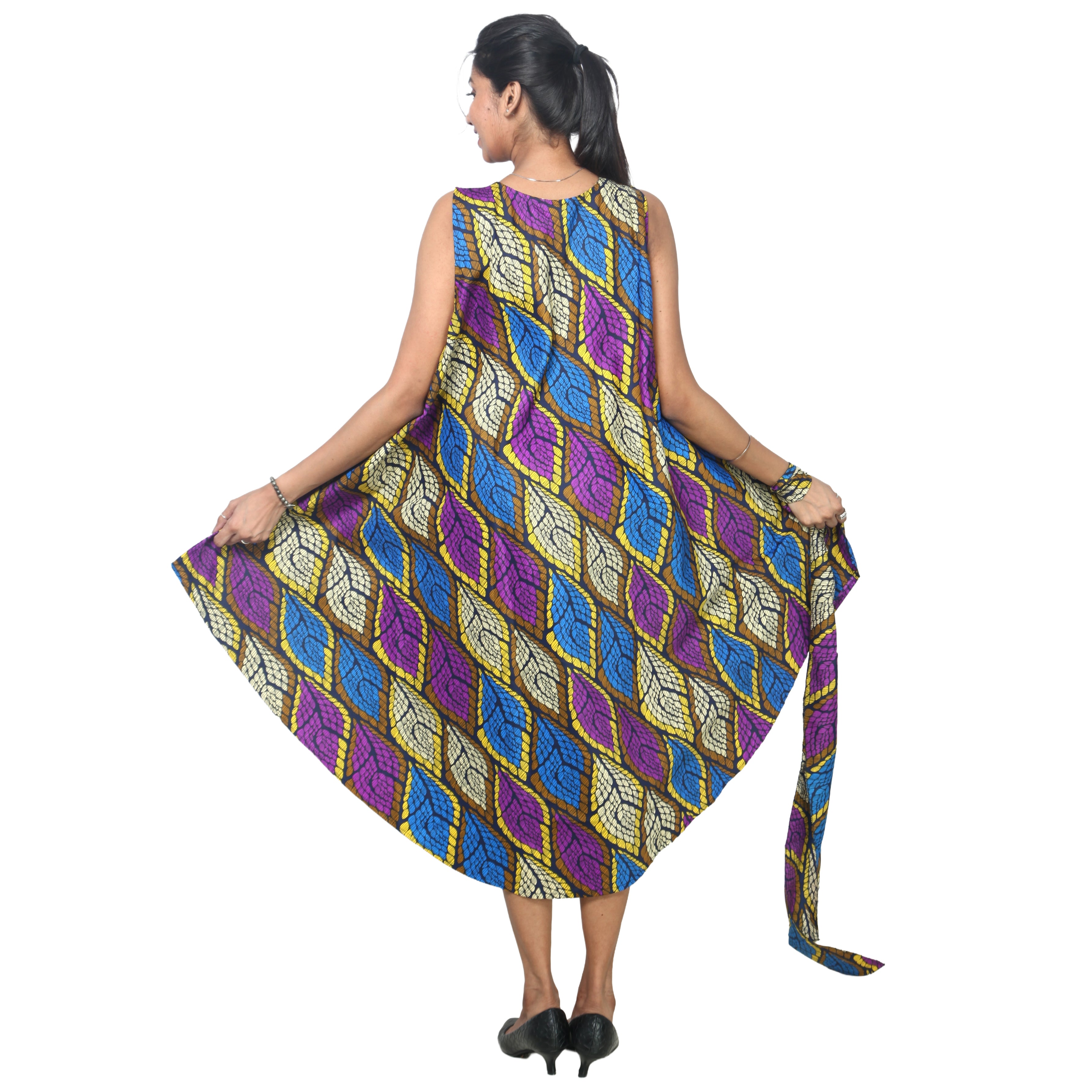 Women's Sleeveless Midi Dress -- 12pcs per Pack -- FI-4174