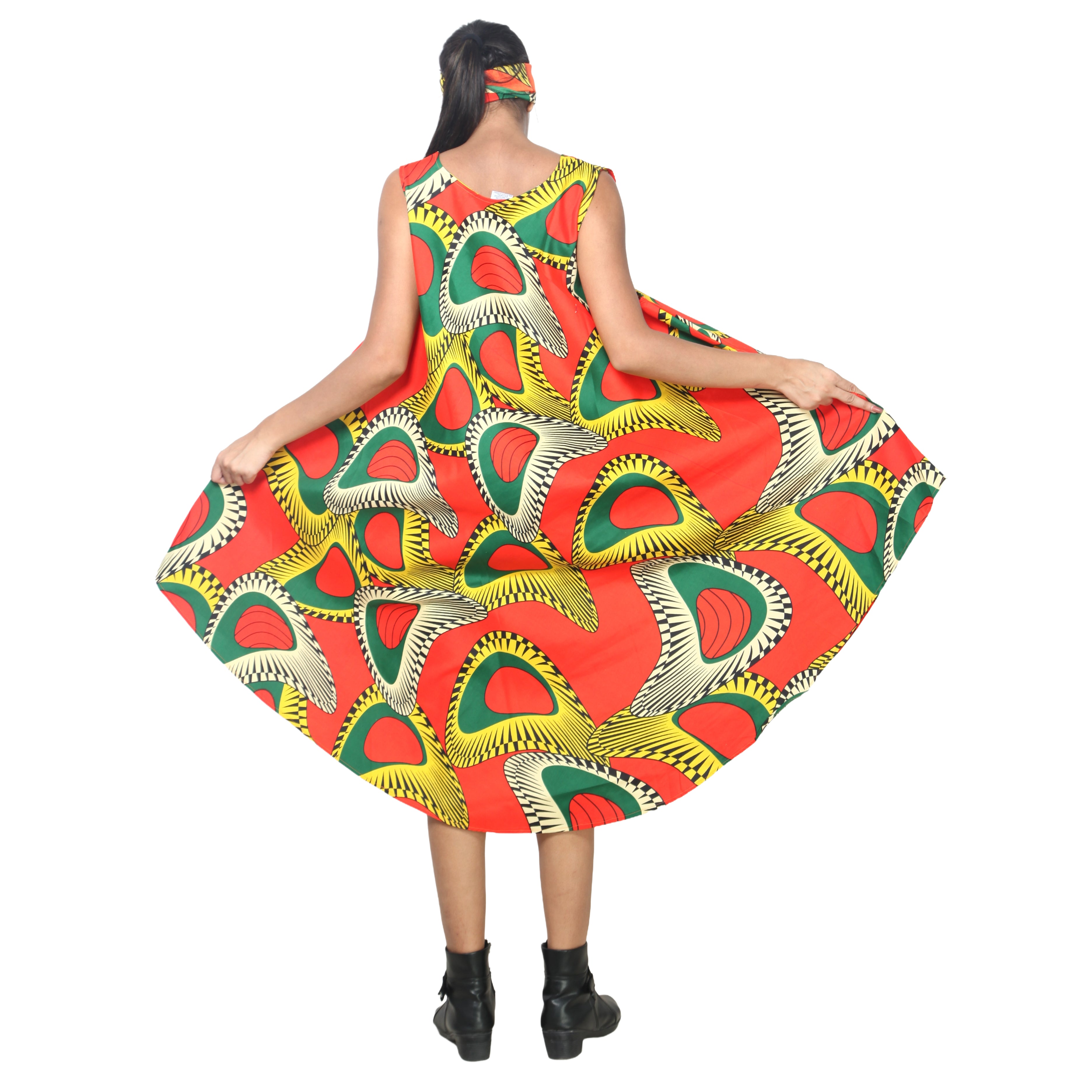 Women's Sleeveless Midi Dress -- 12pcs per Pack -- FI-4174