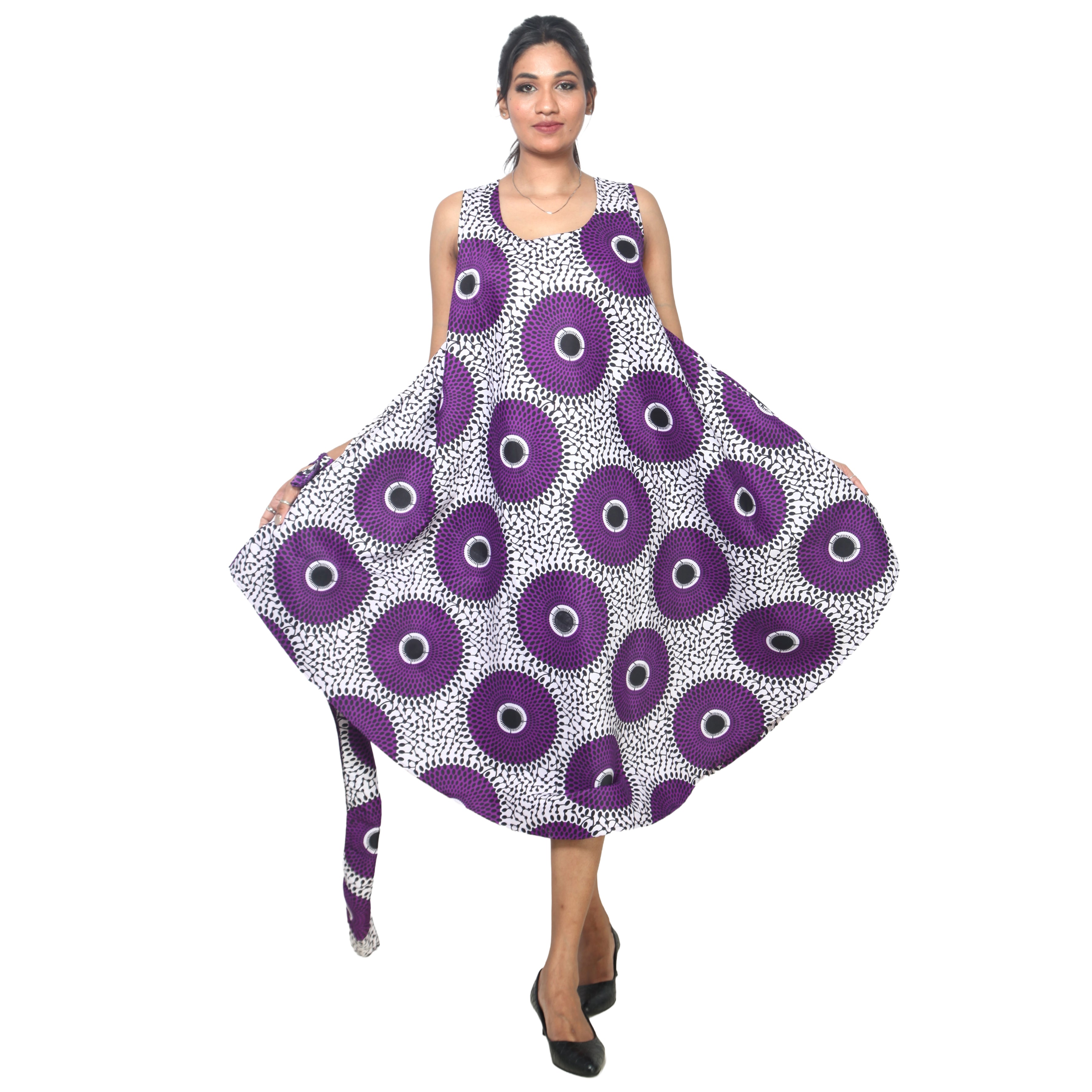 Women's Sleeveless Midi Dress -- 12pcs per Pack -- FI-4174