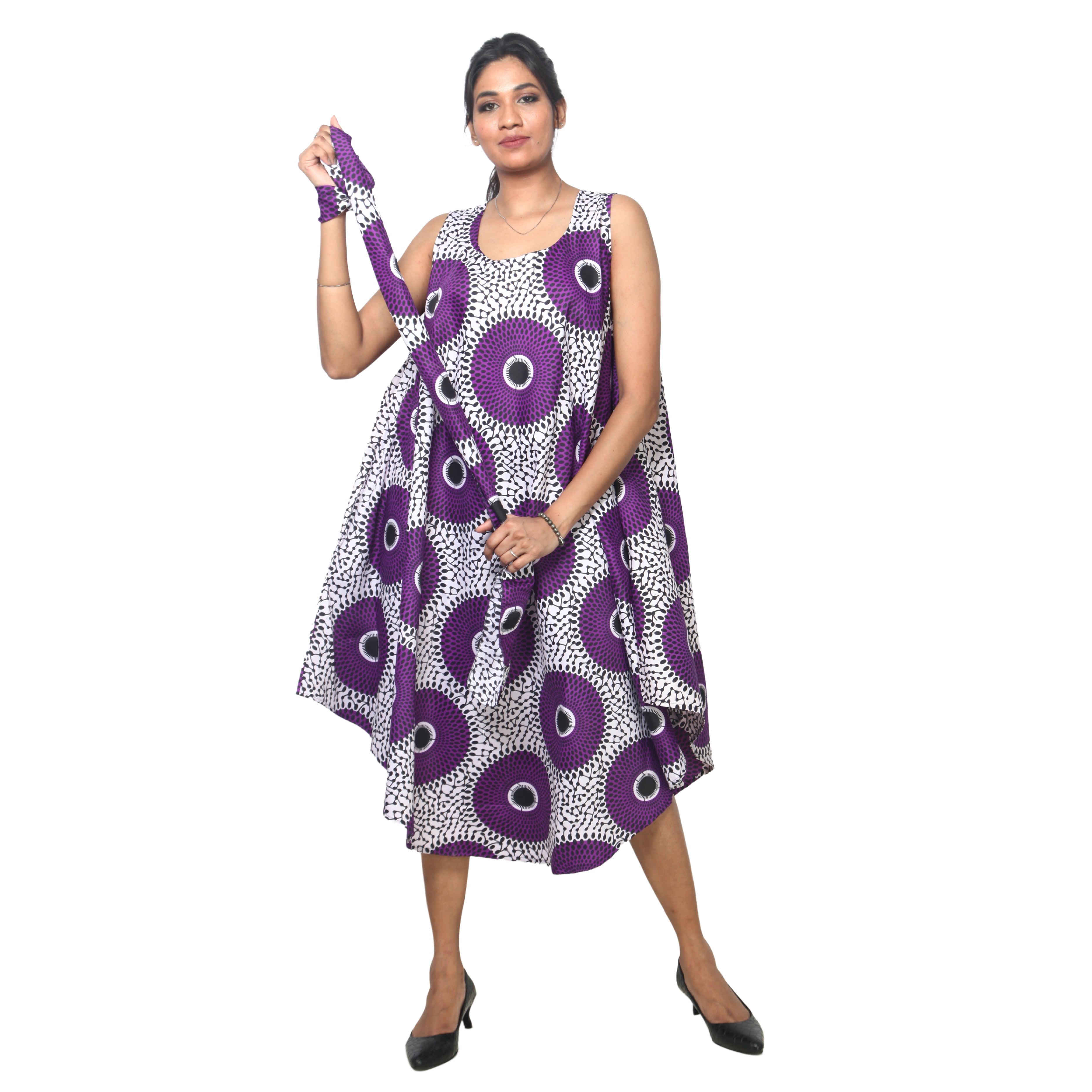 Women's Sleeveless Midi Dress -- 12pcs per Pack -- FI-4174