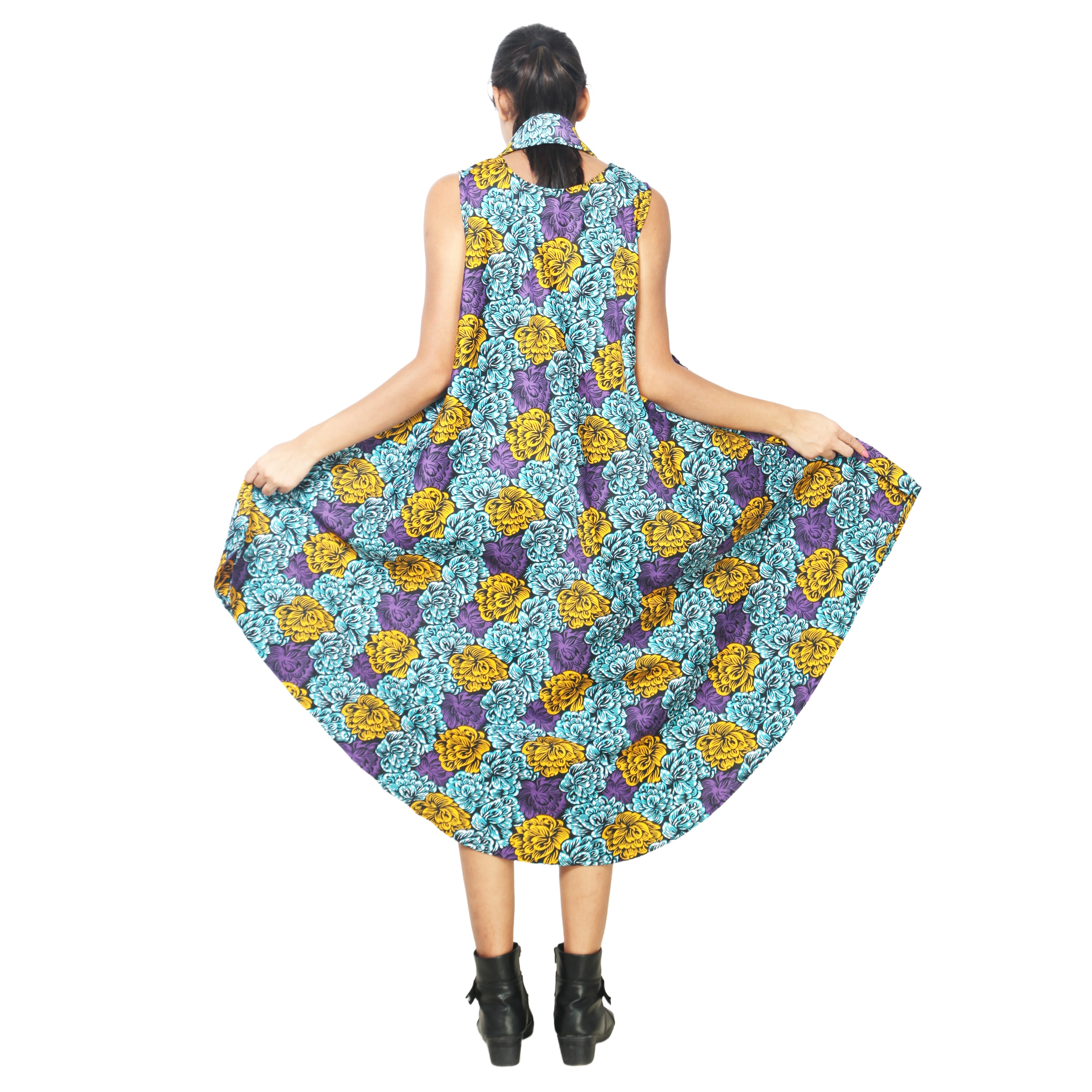 Women's Sleeveless Midi Dress -- 12pcs per Pack -- FI-4174