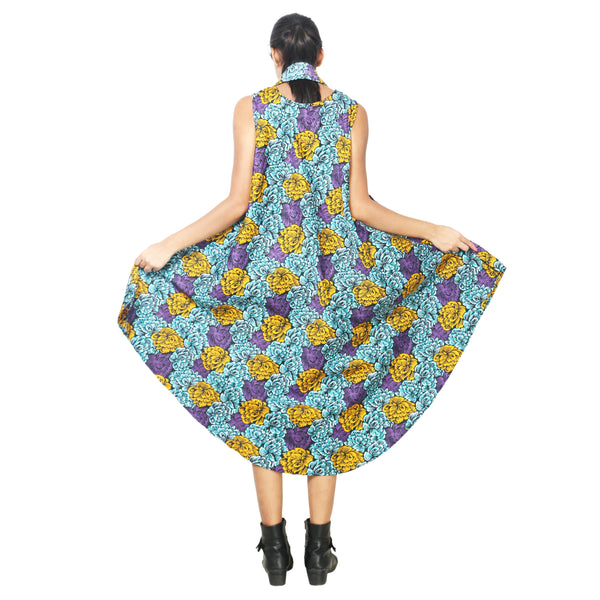 Women's Sleeveless Midi Dress -- 12pcs per Pack -- FI-4174