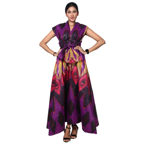 Women's Multi Way Style Maxi Dress -- FI-68L