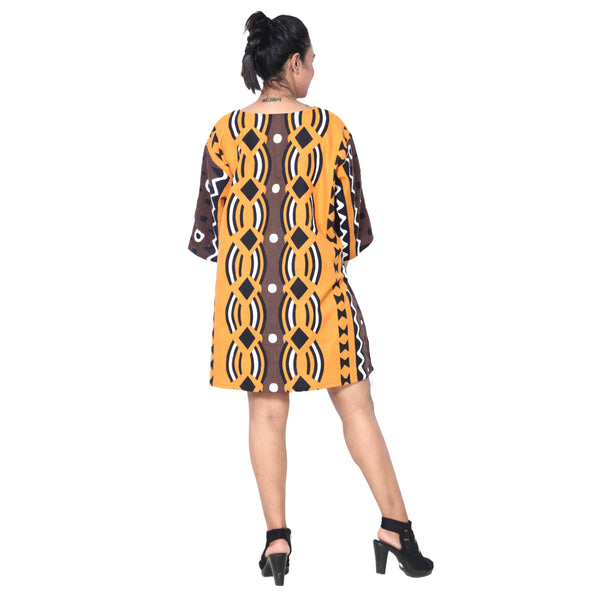 Women's 3/4 Sleeve Tunic Top -- FI-149