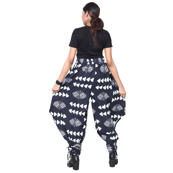 Women's African Baggy Jogger Pants with Tie -- FI-145