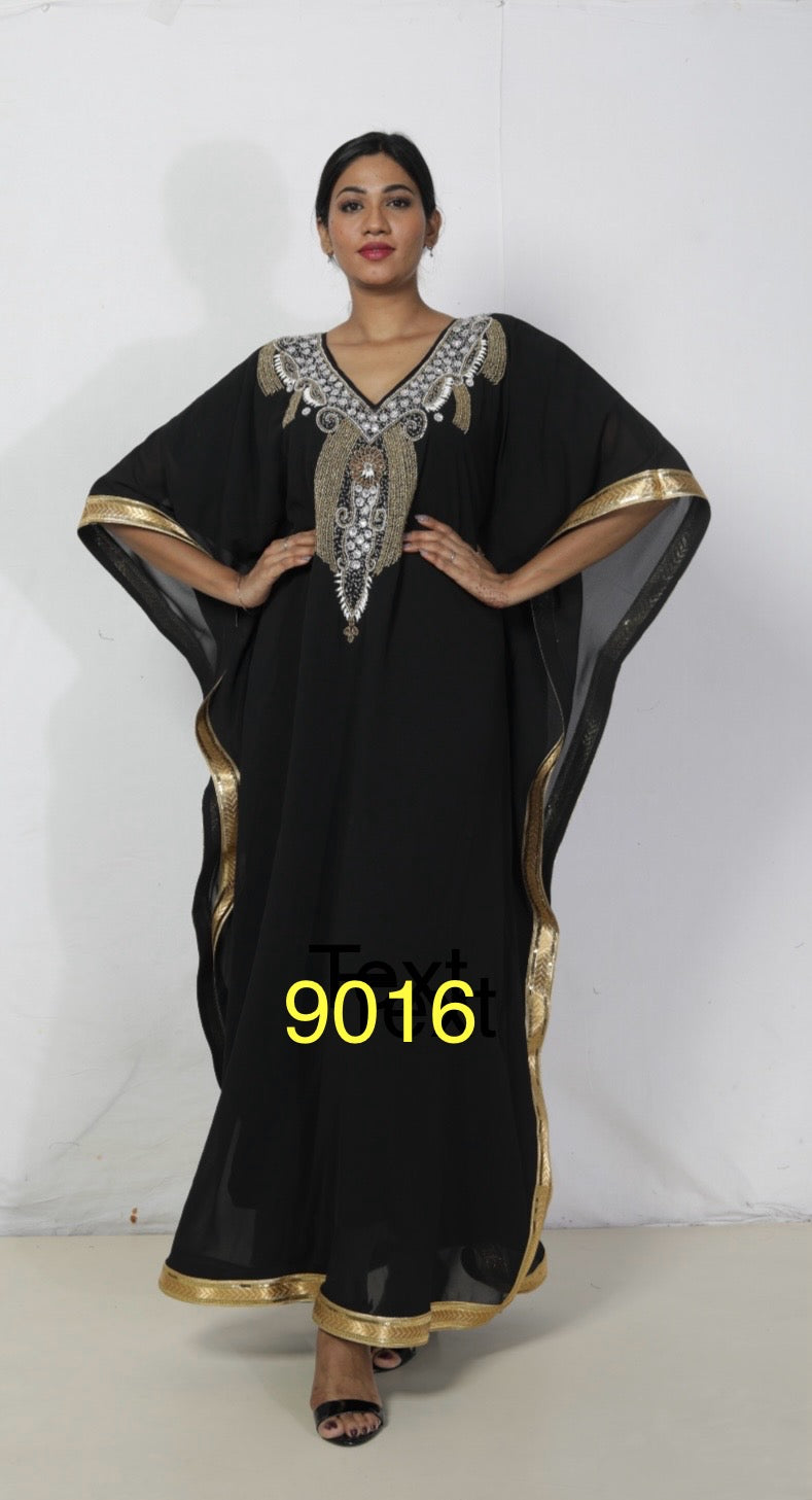 Women's Hand Embroidered Kaftan -- FI-9016