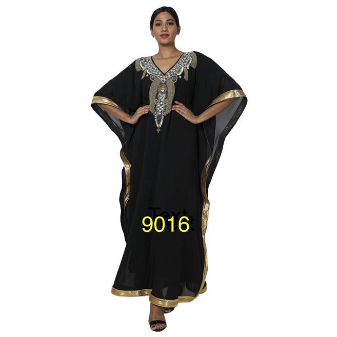 Women's Hand Embroidered Kaftan -- FI-9016