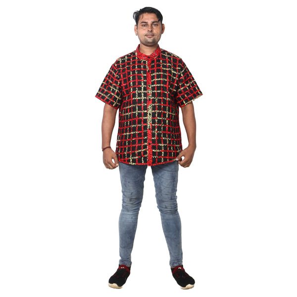 Men's Cage Duster Short Sleeve Shirt -- FI-ST-113