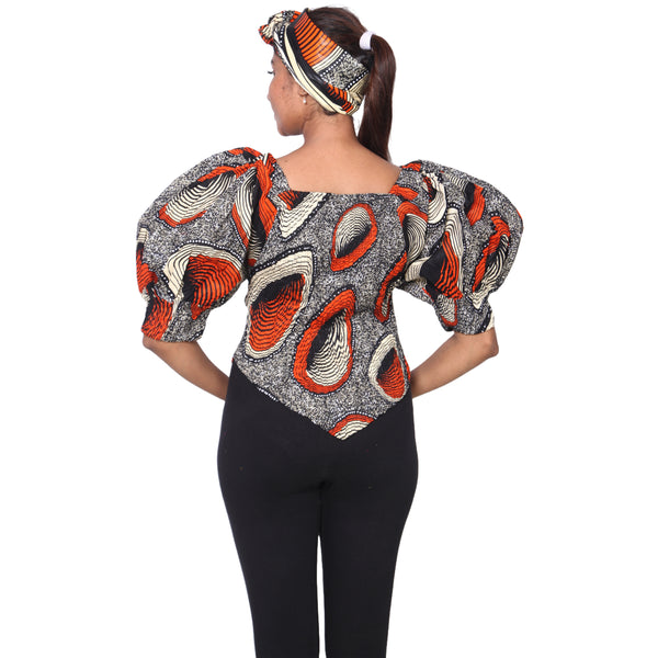 Women's Puff Sleeve Top -- FI-18