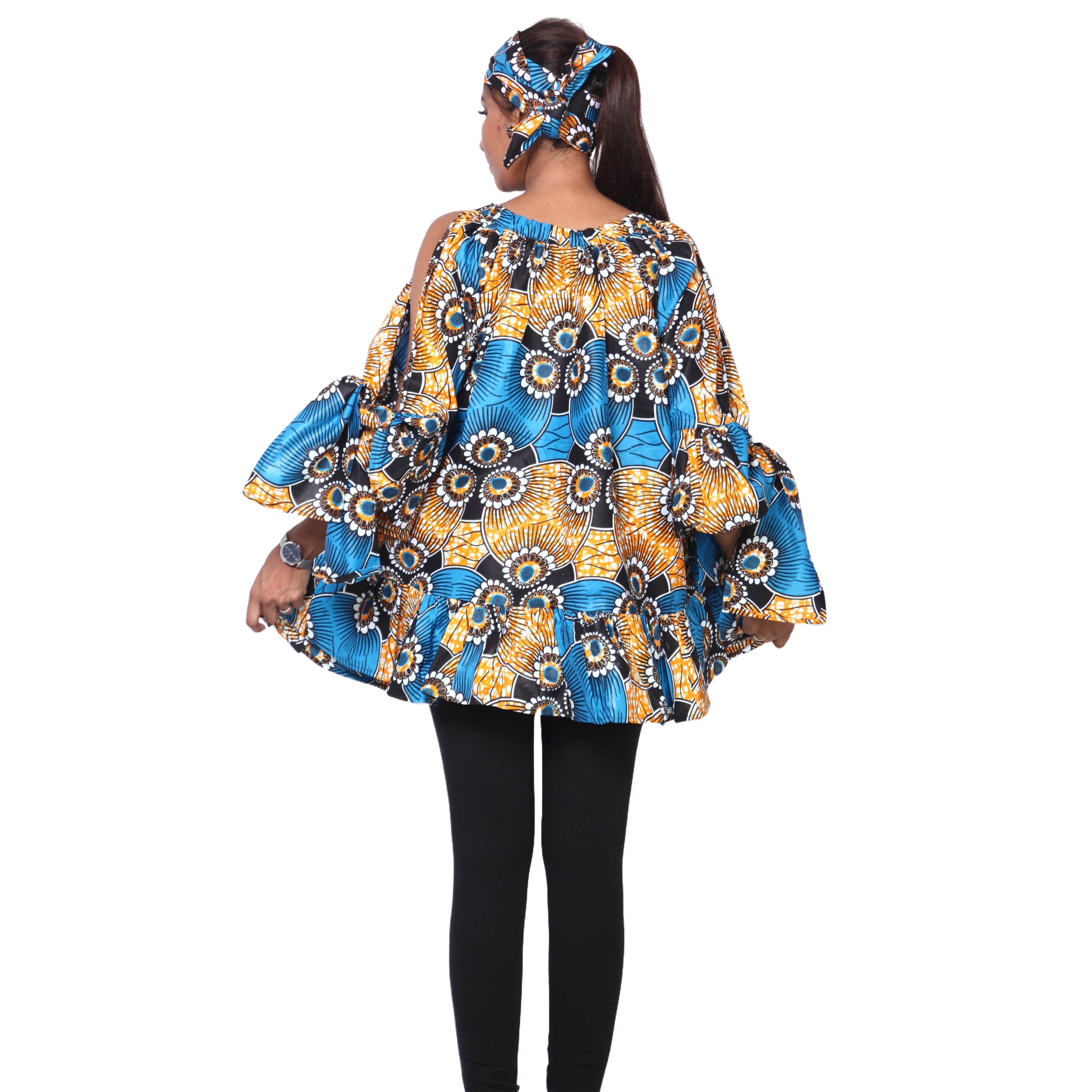 Women's Open Sleeve Tunic Top -- FI-20