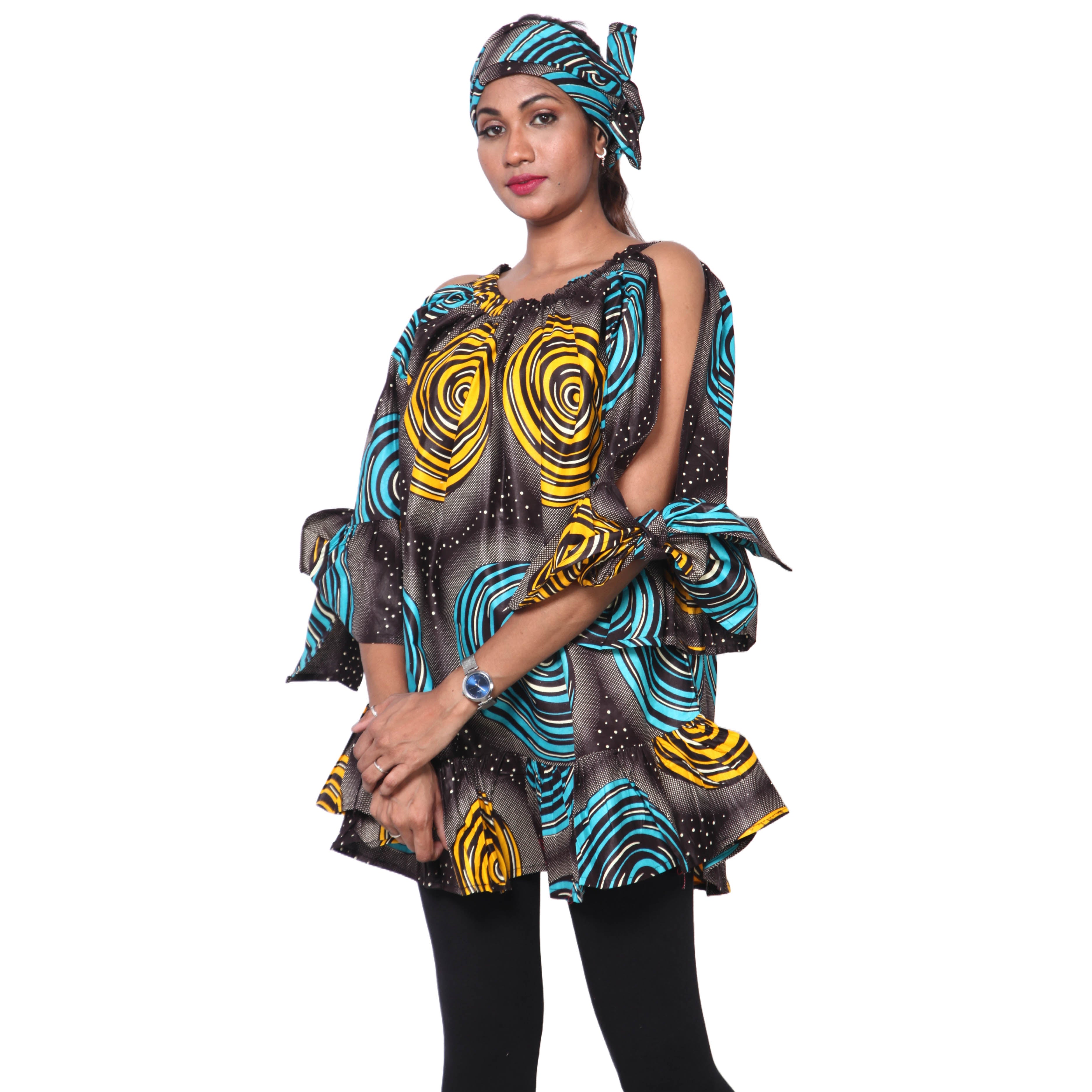 Women's Open Sleeve Tunic Top -- FI-20