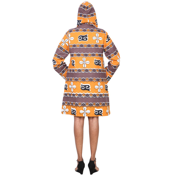 UNISEX African Print Hoodie -- FI-148 Hoodie