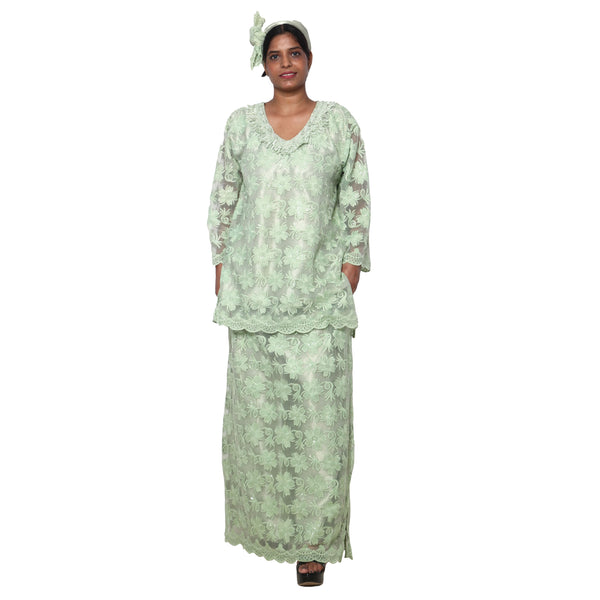 Women's Lace Skirt Set -- FI-1200