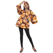 Women's African Off Shoulder Peplum Tunic -- FI-2039