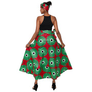 Women's Maxi Length Wrap Skirt -- FI-91