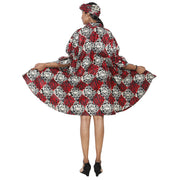 Women's Wide Short Jacket with Ruffle Sleeves -- FI-3133