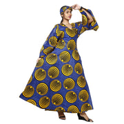 Women's Long Sleeve Smocking Short Dress with Bell Sleeves -- FI-50073