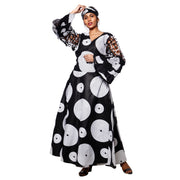 Women's Cage Sleeve Maxi Wrap Dress -- FI-ST71 FS