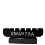 Kwanzaa Décor Candle Set with Candles -- Black Stand