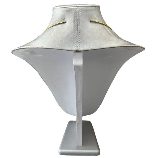 Women's Gold Metal Necklace Set with Africa Map and Cowrie Shells -- Jewelry 57