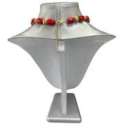 African Women's Wooden Beaded 3 Layer Necklace Set -- Jewelry 58