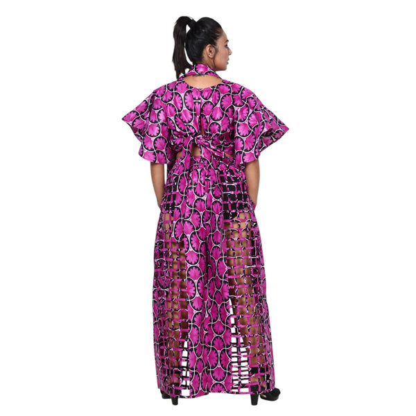 Cropped Top and Cage Pants Set -- FI-2037 and ST117