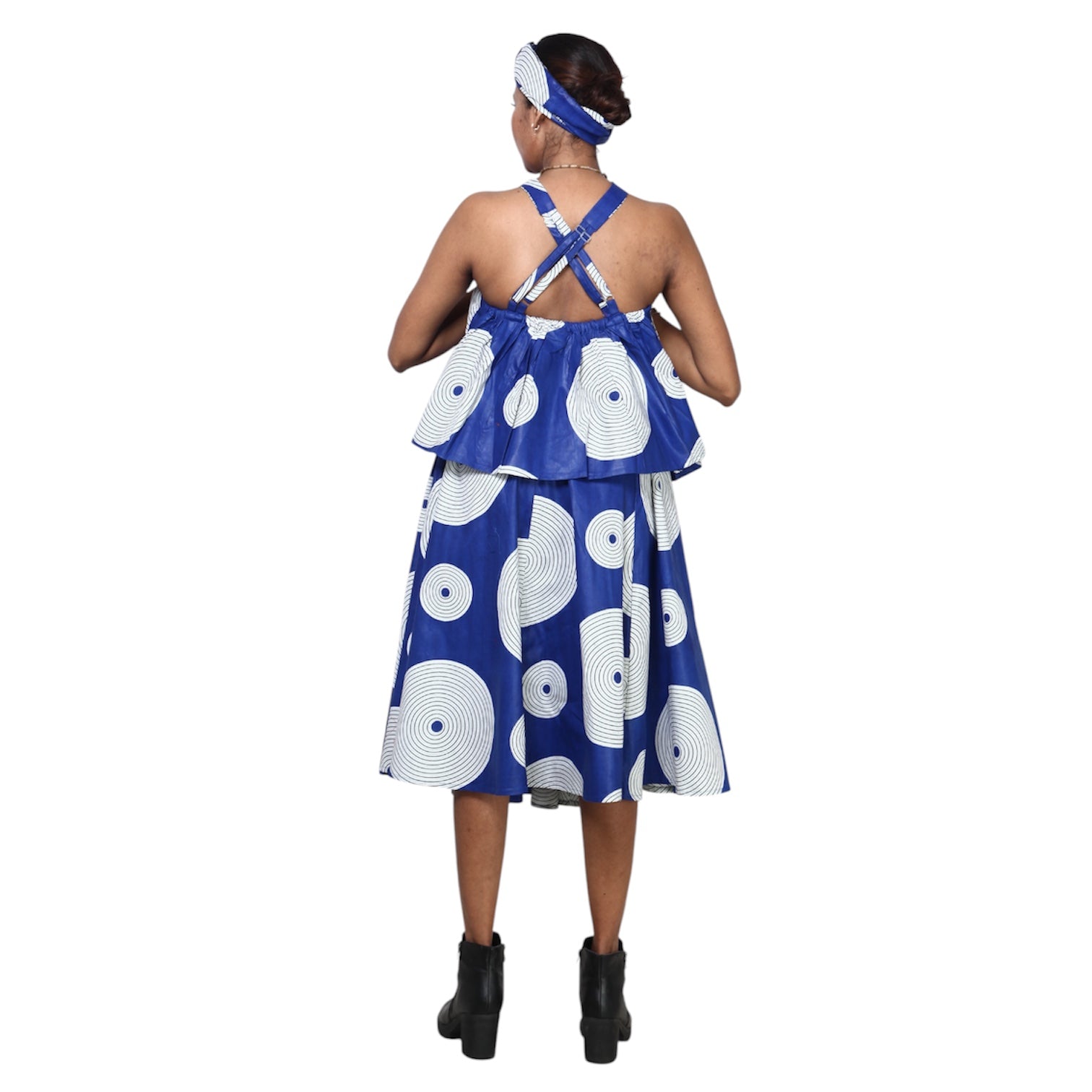 Halter Top and Midi Skirt Set -- FI-4045
