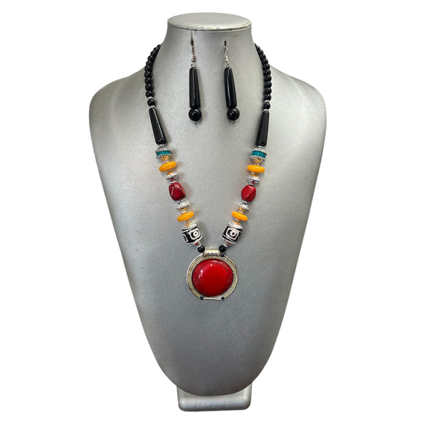 Women's Colorful Pendant Necklace
